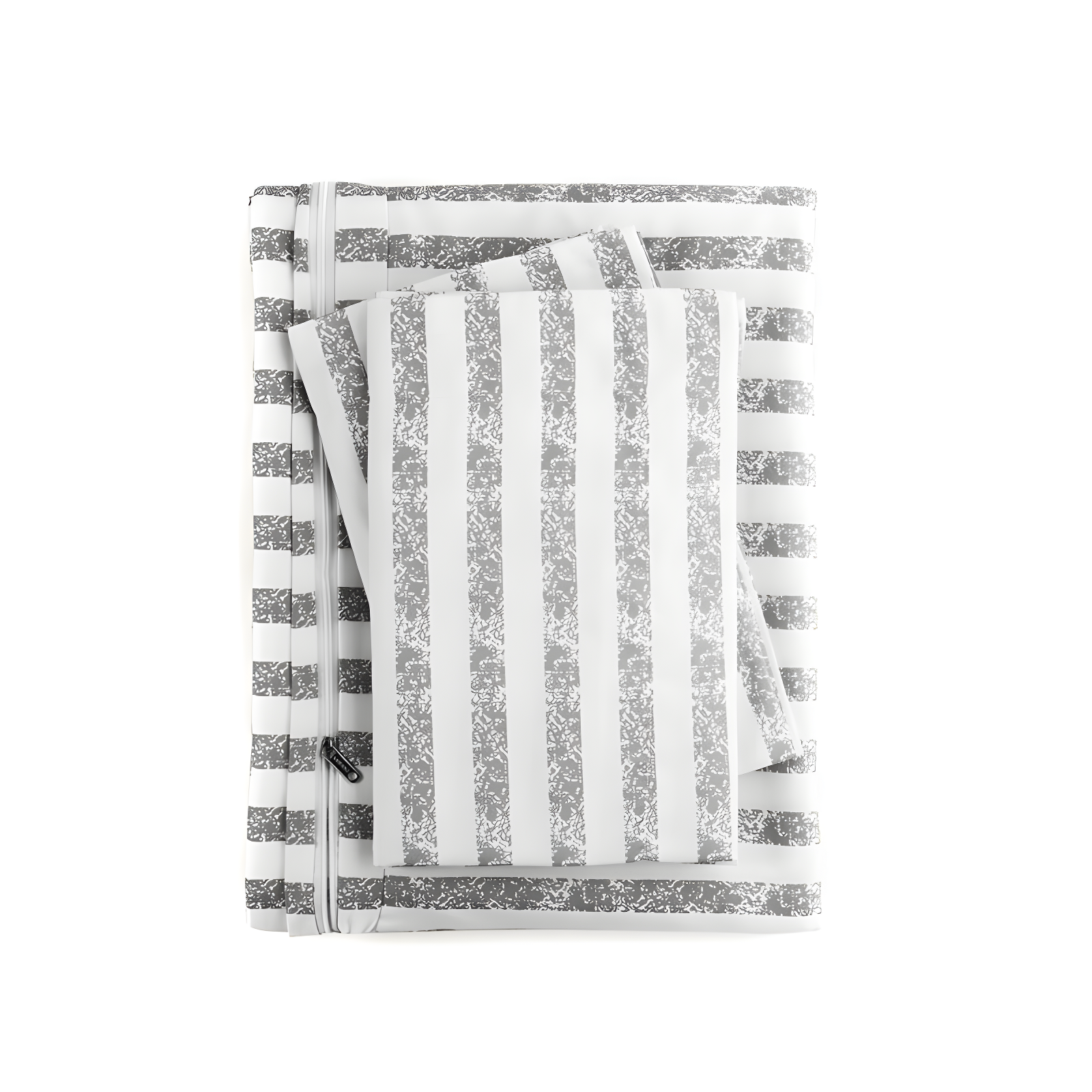 Becky Cameron 3 Piece Rugged Stripe Pattern Duvet Cover Set