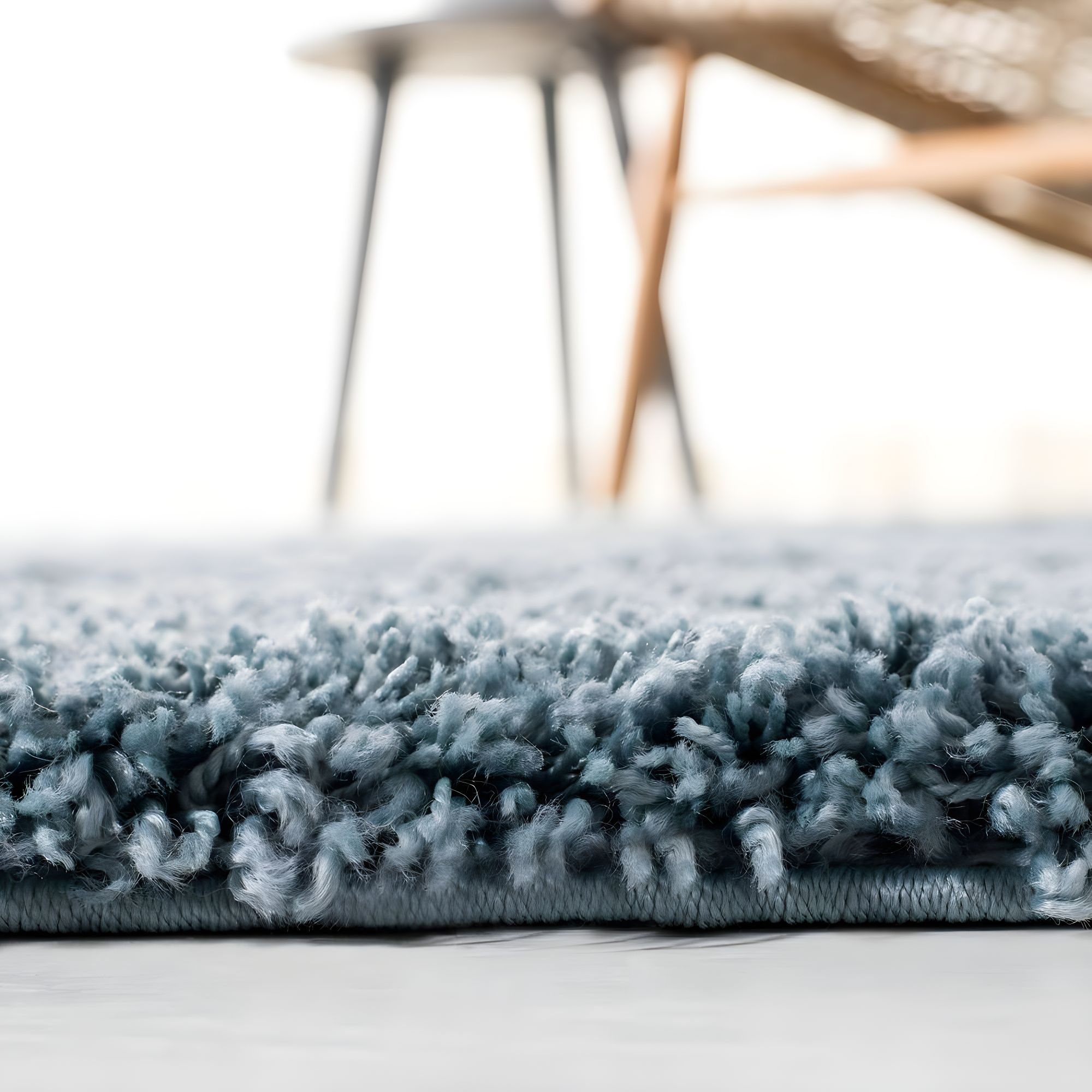 Shag SG151 Power Loomed Indoor Area Rug - Light Blue - 8'6"x12' - Safavieh.