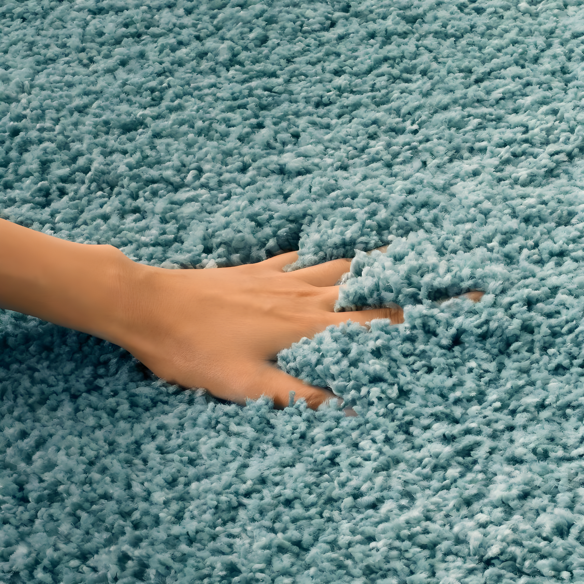 Shag SG151 Power Loomed Indoor Area Rug - Light Blue - 8'6"x12' - Safavieh.