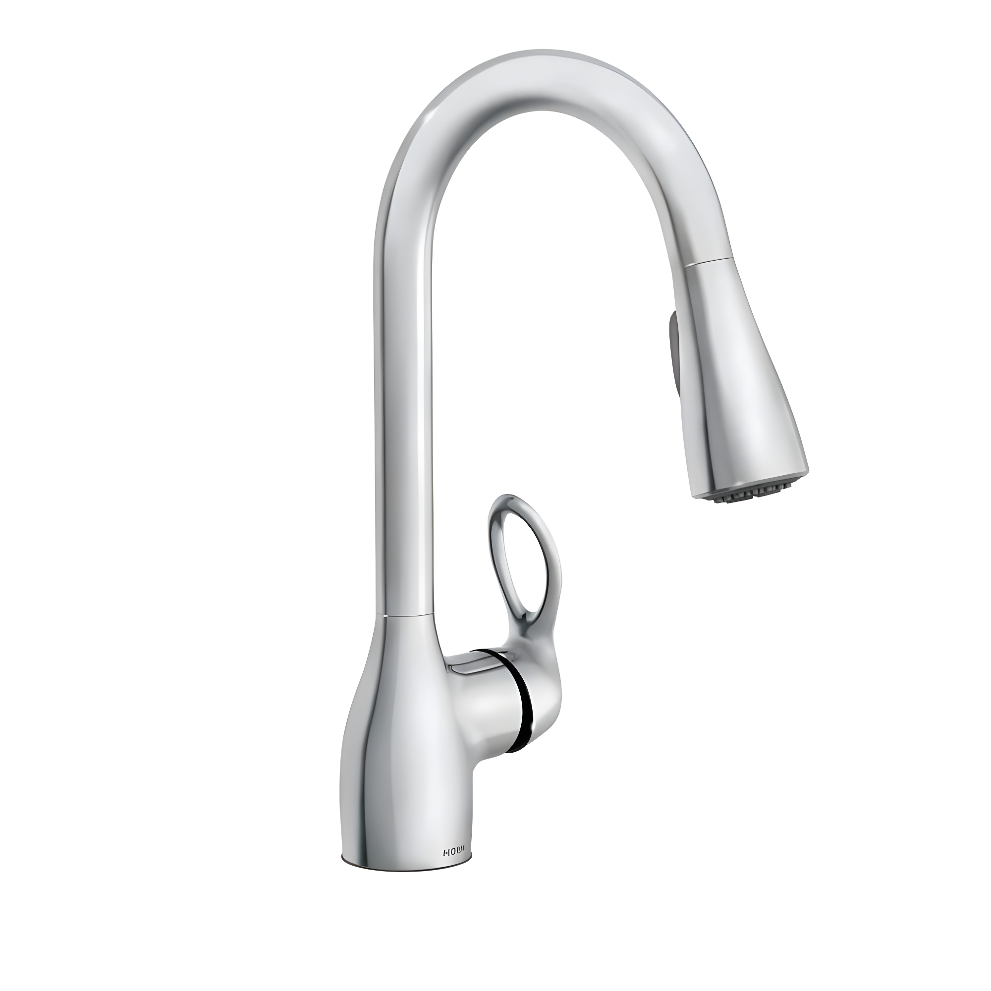 Moen CA87011 Kleo Single Handle, High Arc Kitchen Faucet, Pull-Down Spray, Chrome - Quantity 1