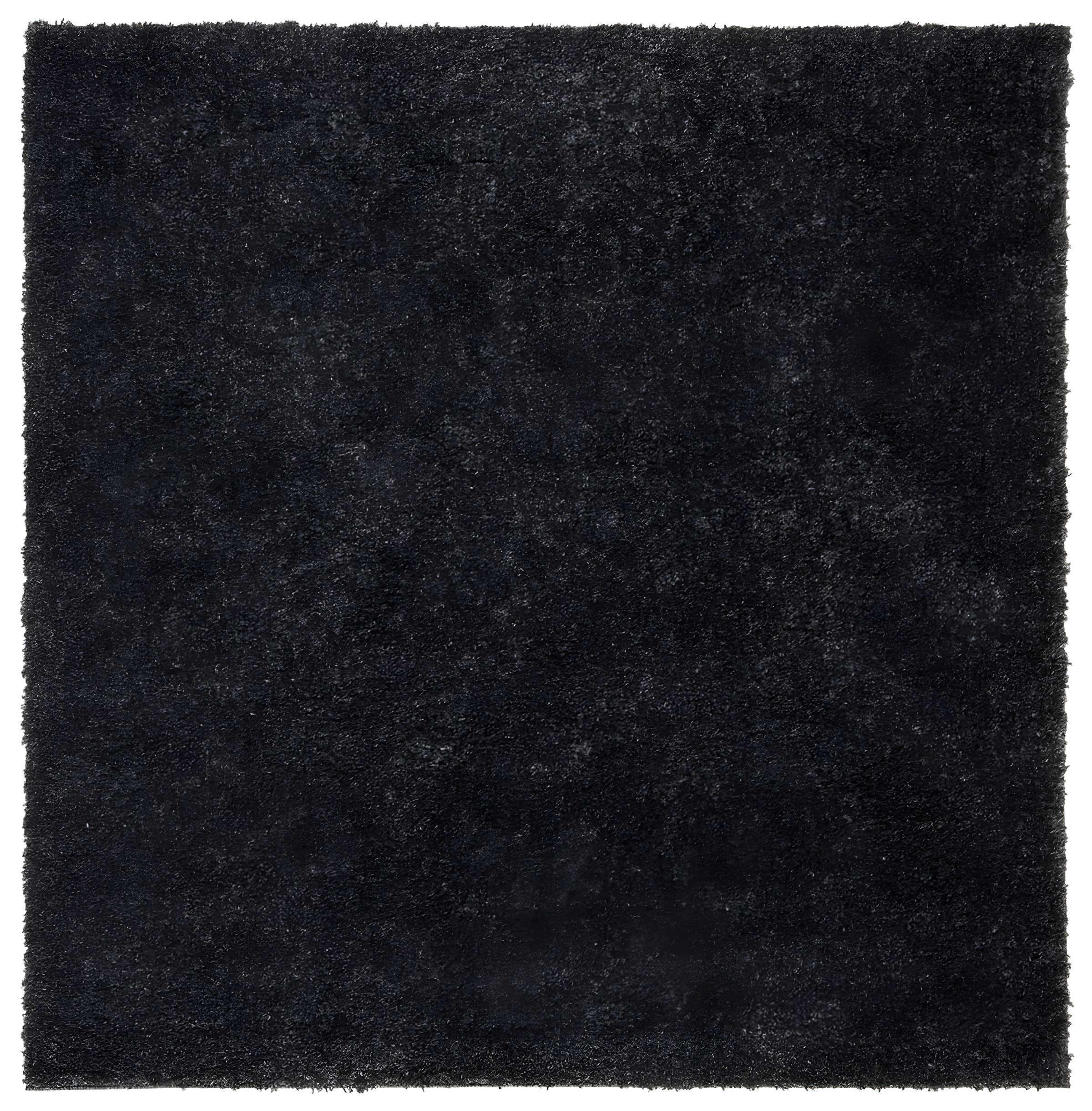 August Shag 900 AUG900 Power Loomed Indoor Area Rug - Charcoal - 5'3"x5'3" - Safavieh