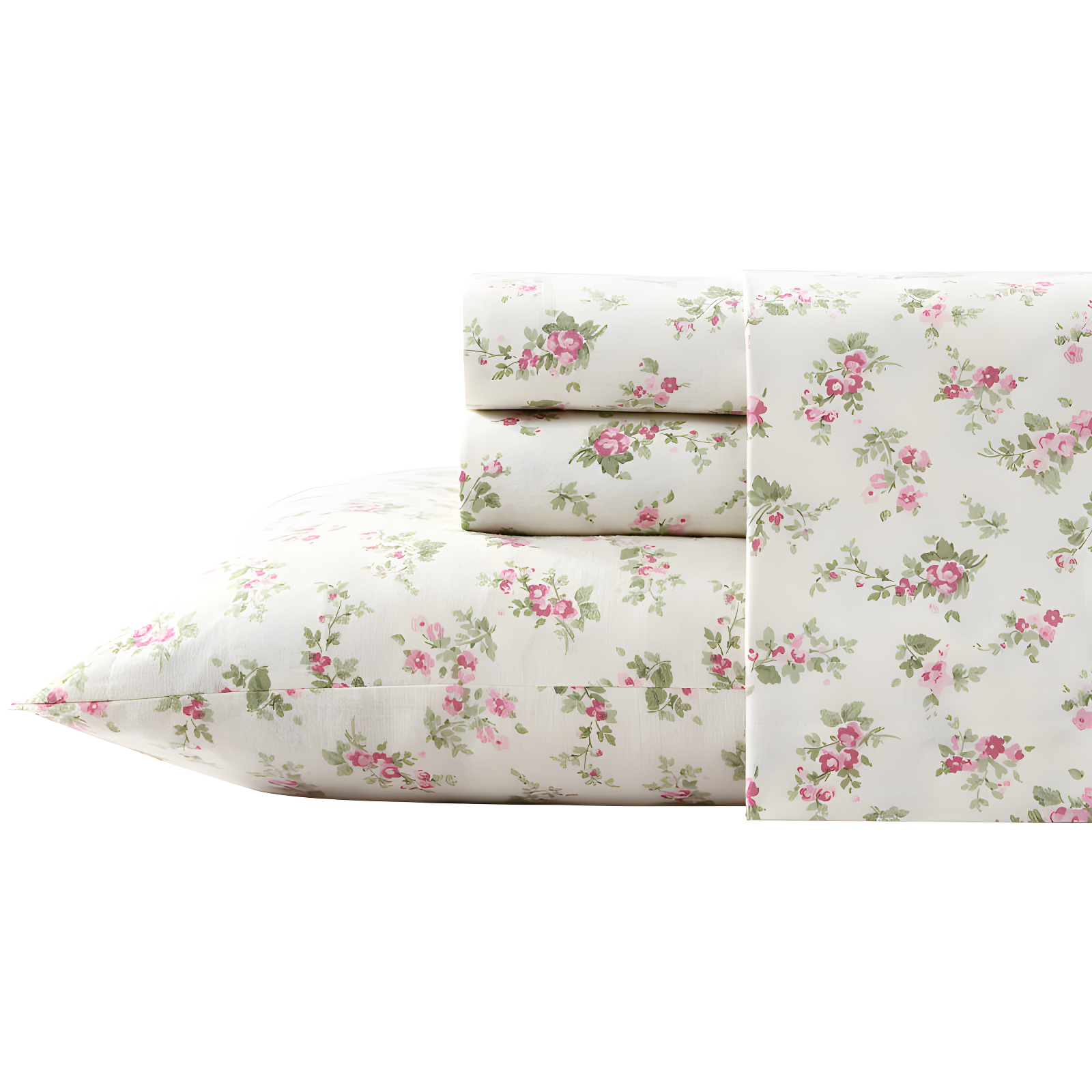 Laura Ashley Cotton Flannel Cozy Sheet Sets