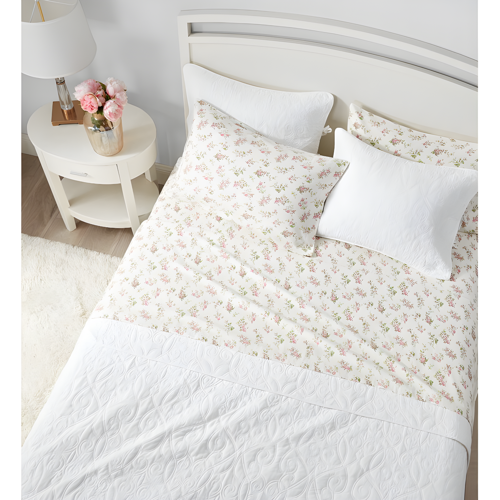 Laura Ashley Cotton Flannel Cozy Sheet Sets