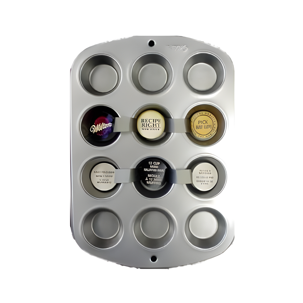 Wilton 3.4 in. W X 11.8 in. L Mini Muffin Pan Silver