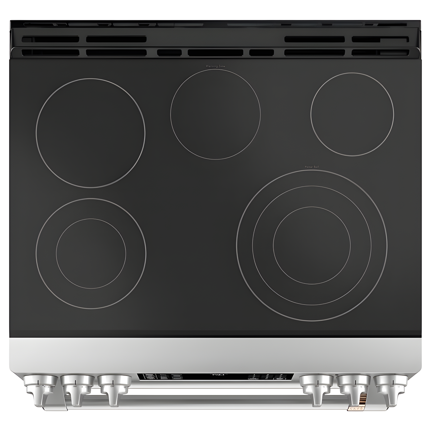 Café Café 30" 6.7 cu. ft. Smart Slide-in Electric Range with Convection and Radiant Cooktop CES750P2MS1