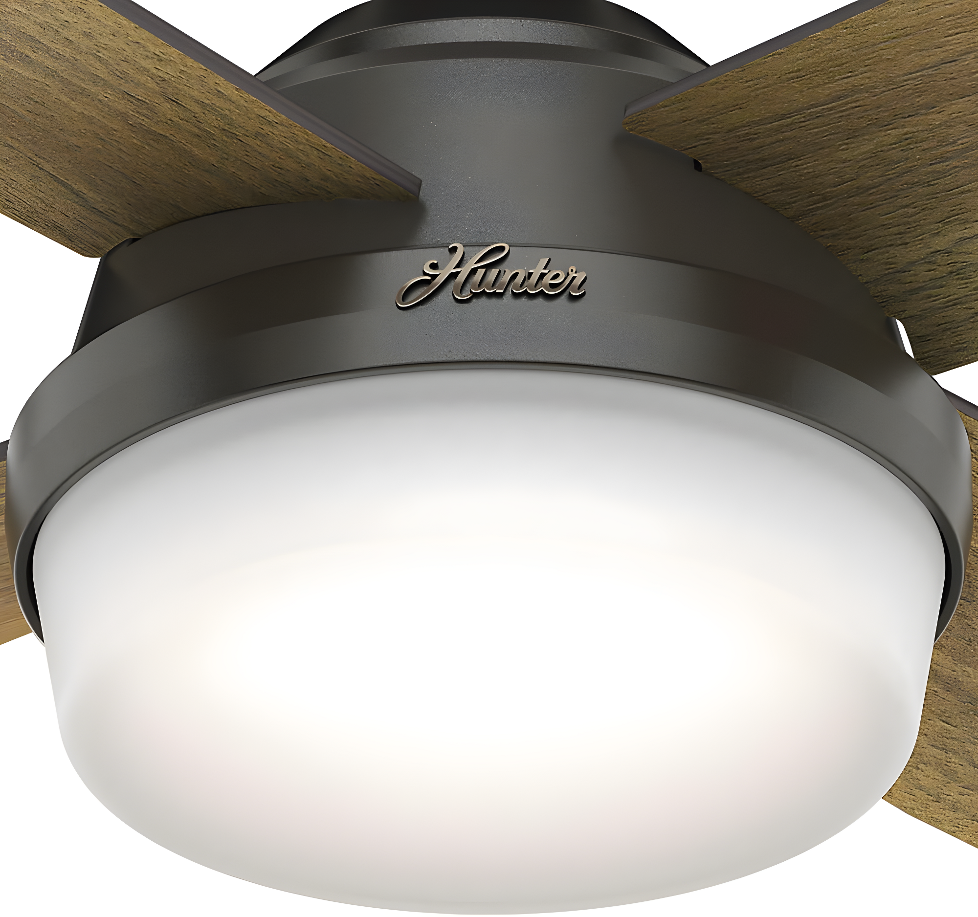 Dempsey 52" 4 - Blade Contemporary Indoor Ceiling Fan with Lights and Remote