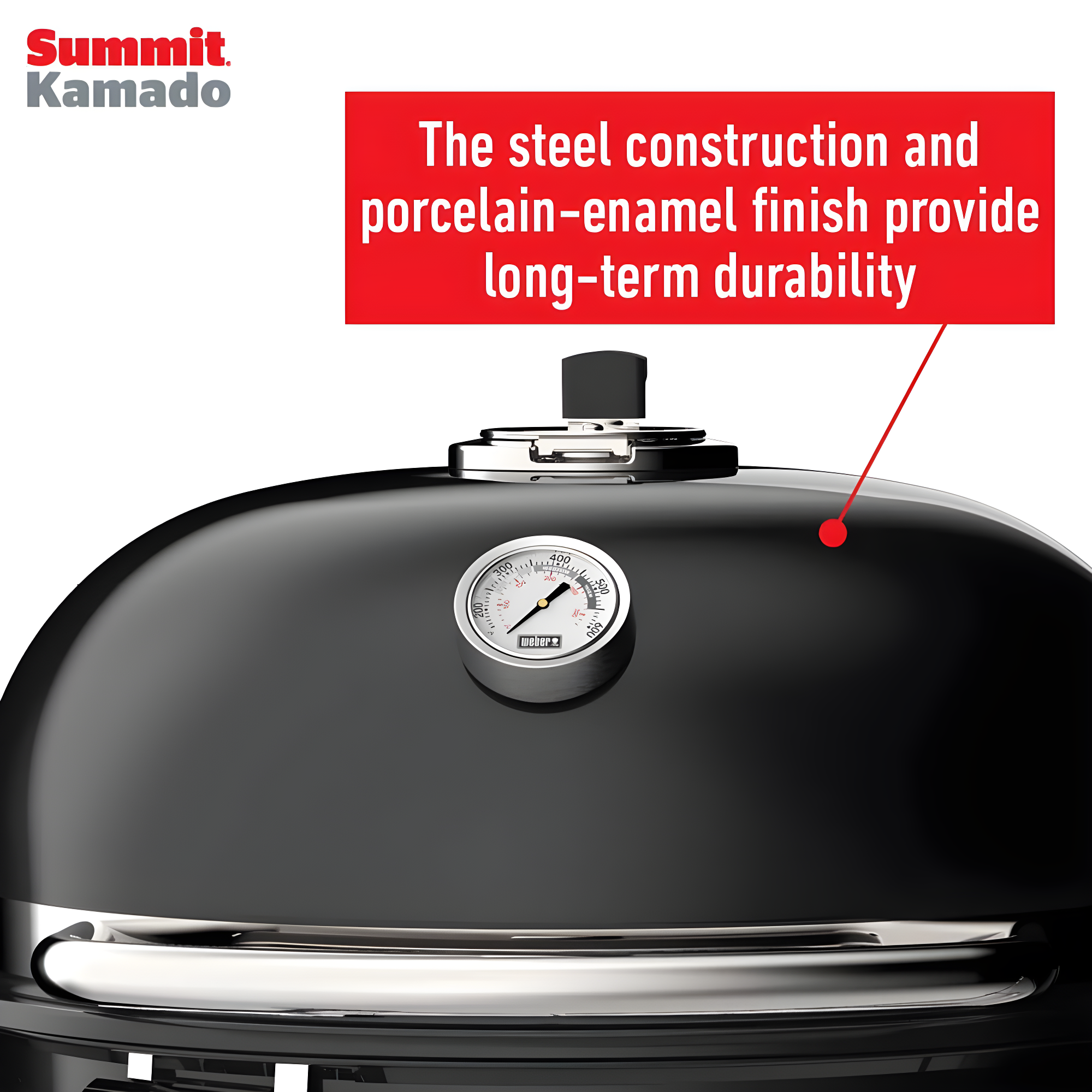 Weber Summit Kamado S6 Charcoal Grill Center