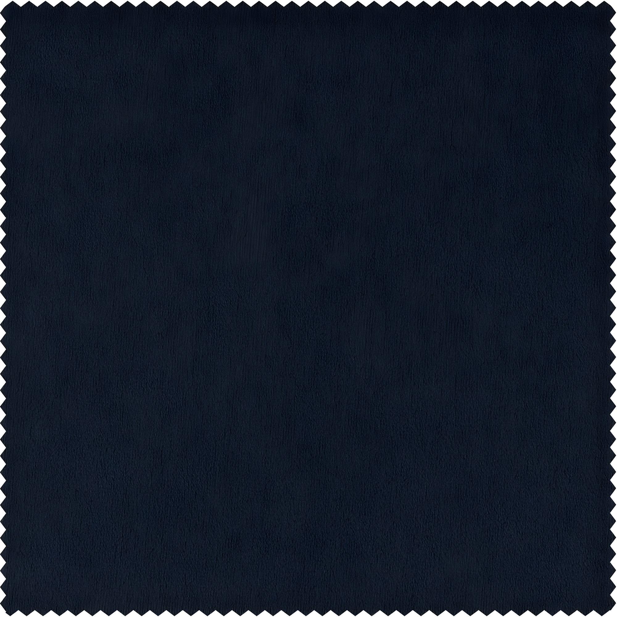 Half Price Drapes Signature Midnight Blue French Pleat Velvet Blackout Curtains(1 Panel), 50WX 96L