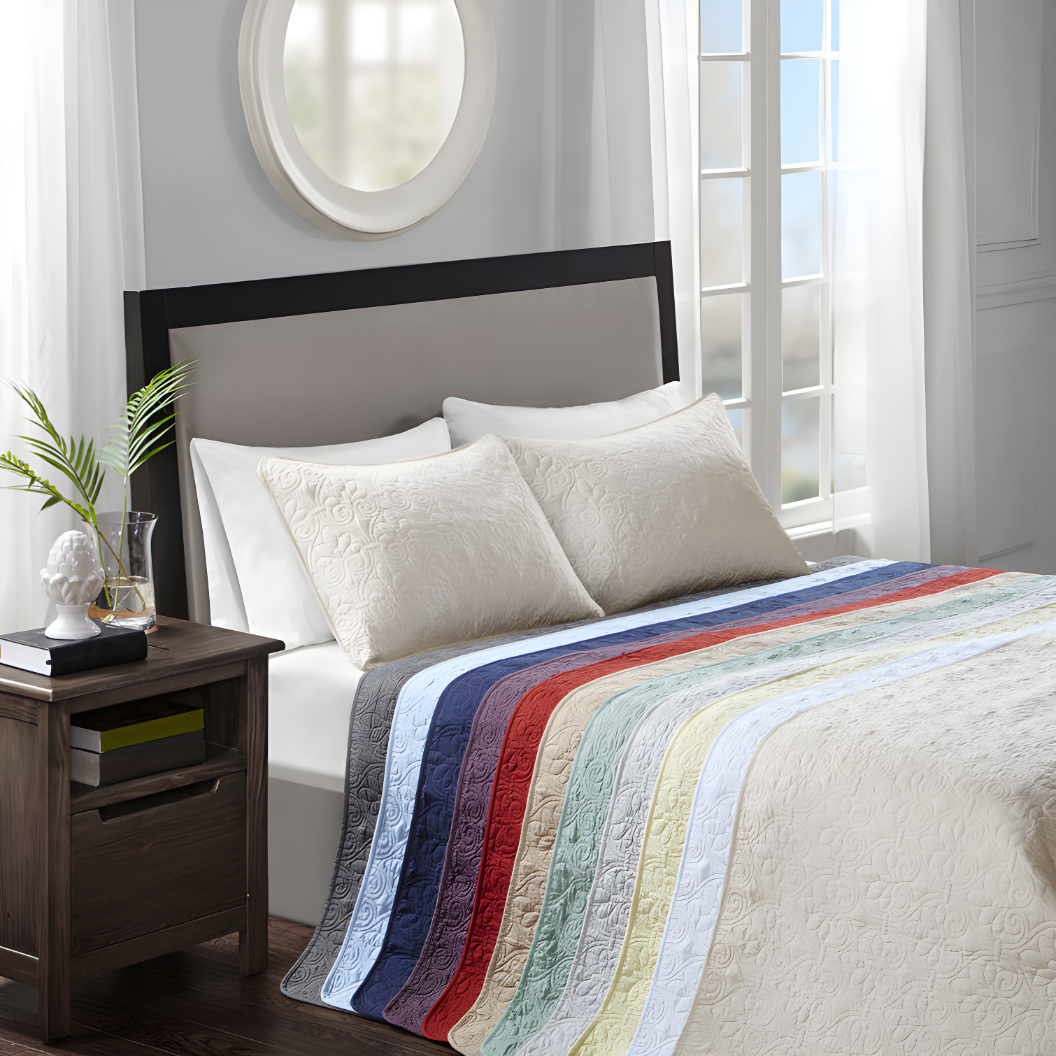 Quebec Reversible Bedspread Set