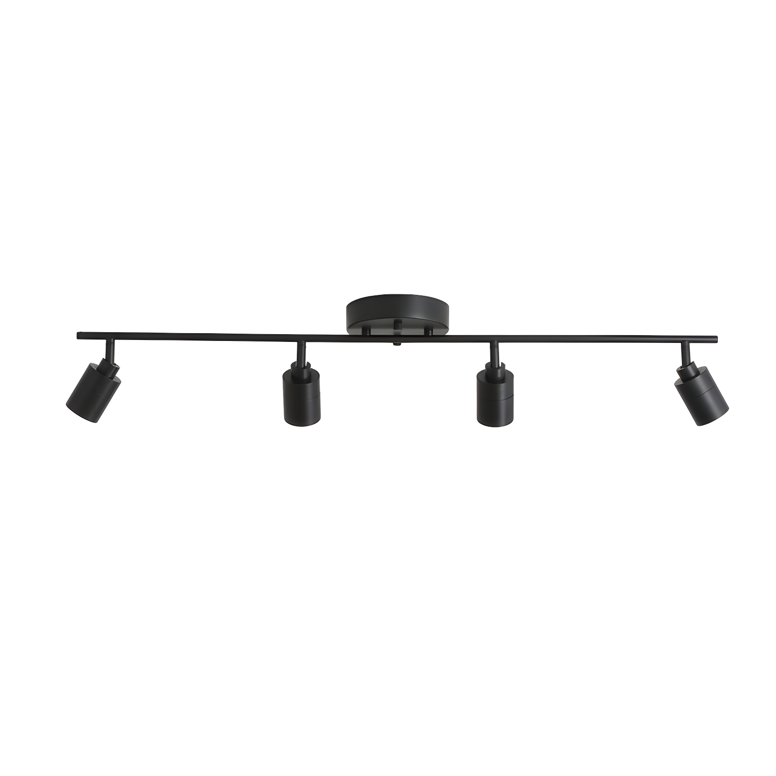 Vidalite Shura 4-Light Integrated LED Track Light w/ Rotatable Heads, 3 ft. Track Lighting Kit, 3000k, 2240 Lumen