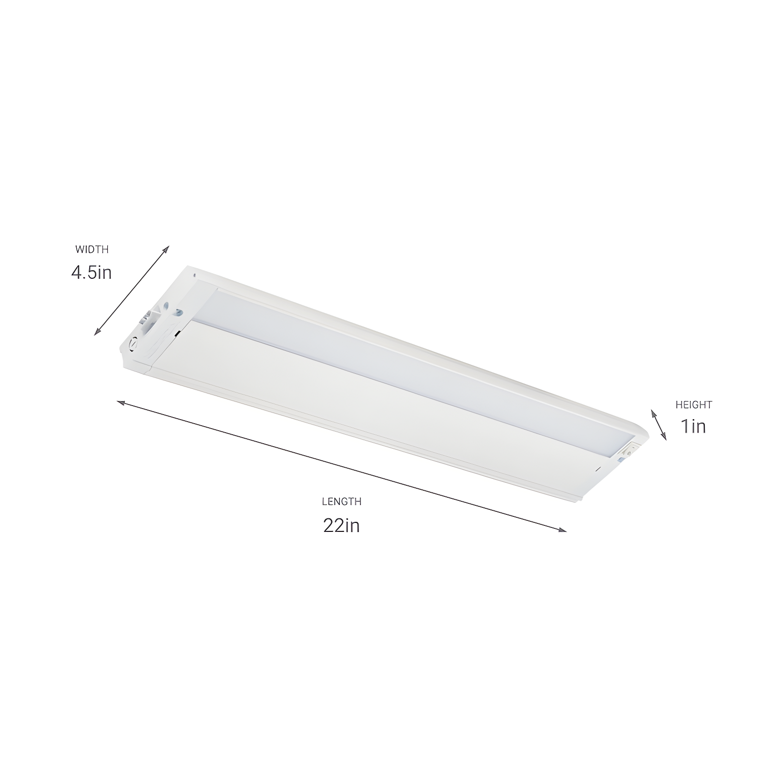 Kichler Lighting 4U30K22WHT 4U Series LED Under Cabinet