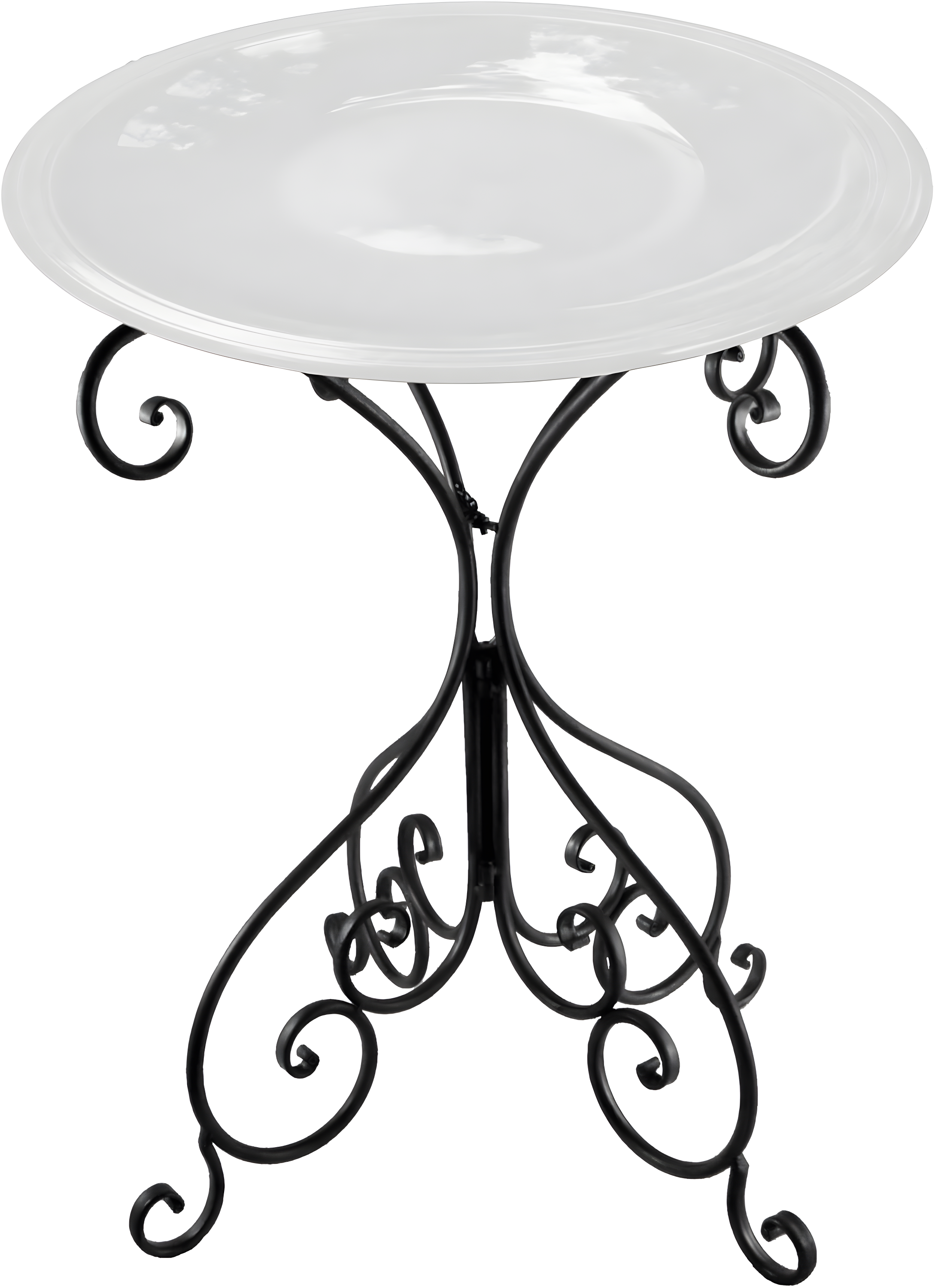 Tierra Garden Birds 19" D Hunter Green Fiber Clay Birdbath Bowl