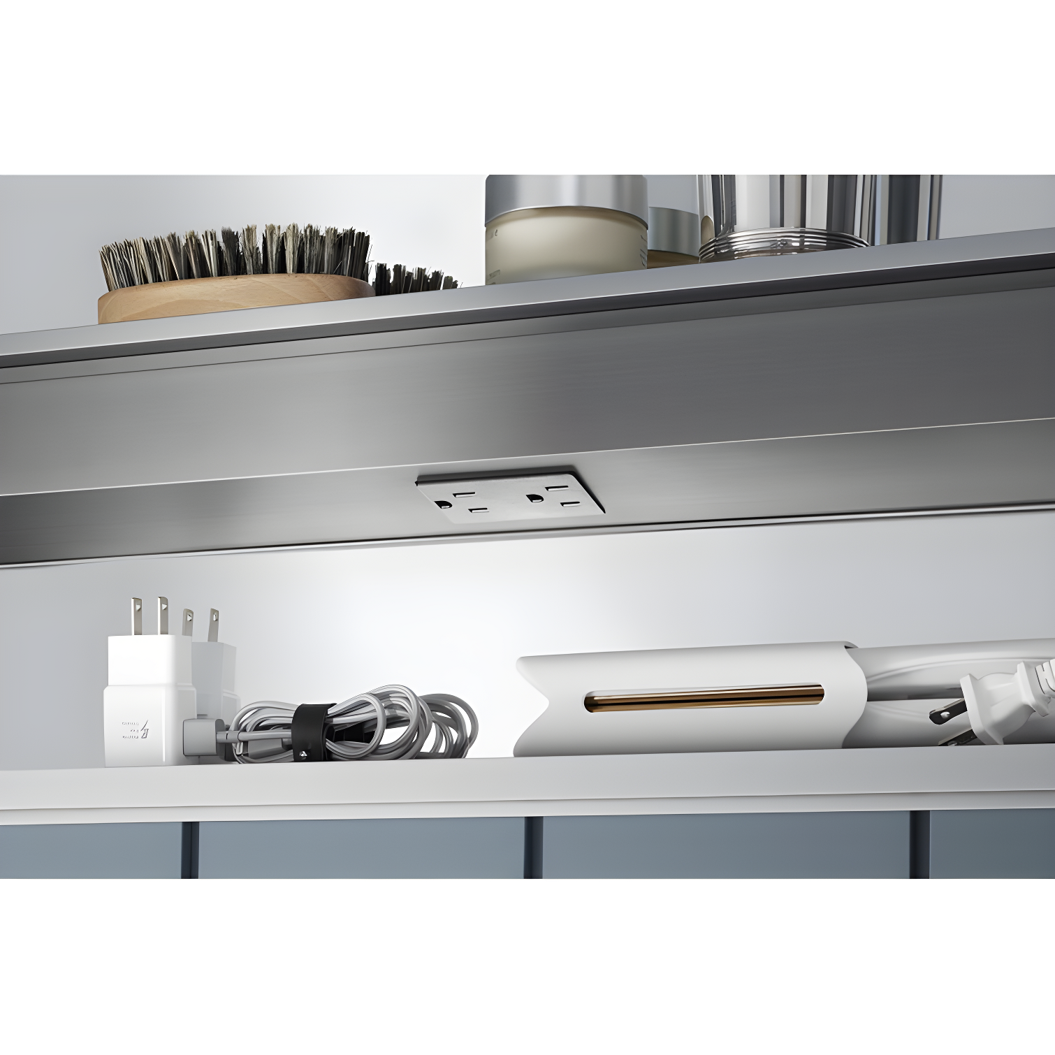 Kohler K-81145-SLE-DA1 Maxstow Surface Mount Frameless Medicine Cabinet with LED Lighting