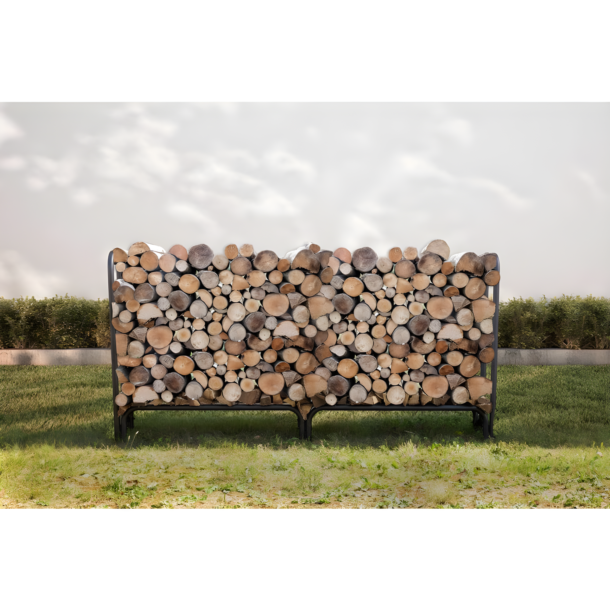 Pleasant Hearth LS932-96 8-Ft 32-mm Log Rack