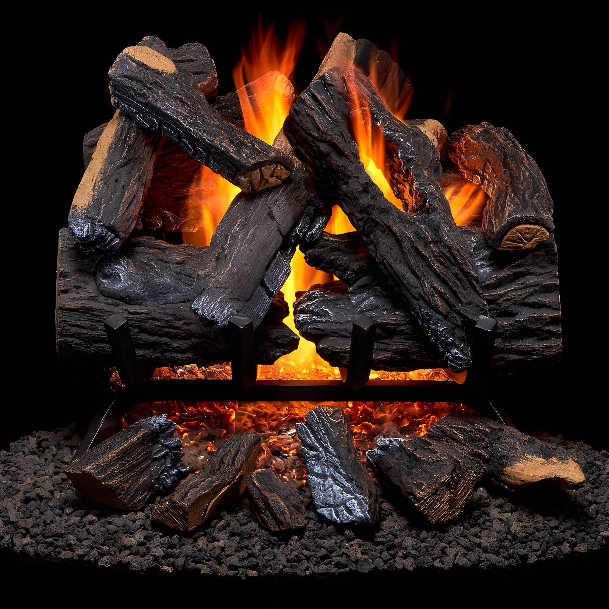 Duluth Forge Duluth Forge Vented Natural Gas Fireplace Log Set
