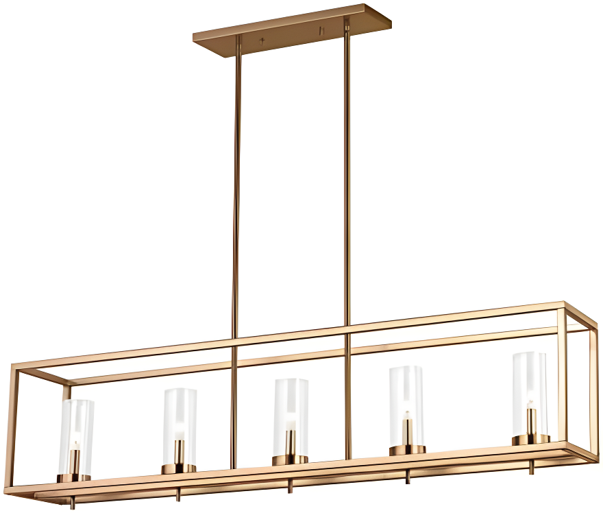 Sea Gull Lighting Generation Lighting 6690305-848 Zire - 5 Light Chandelier in Modern Style-11 Inches Tall and 9 Inches Wide, Choose Lamping Option: Lamping