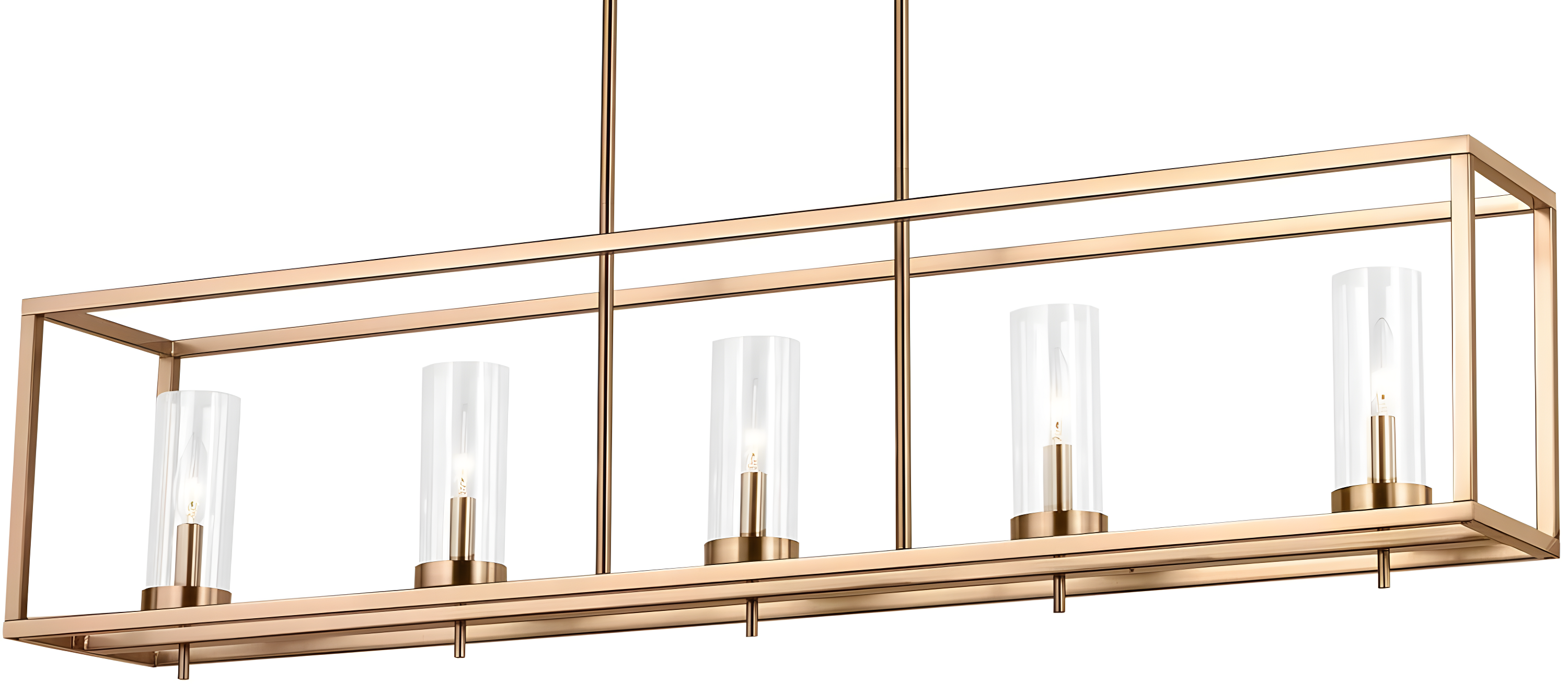 Sea Gull Lighting Generation Lighting 6690305-848 Zire - 5 Light Chandelier in Modern Style-11 Inches Tall and 9 Inches Wide, Choose Lamping Option: Lamping
