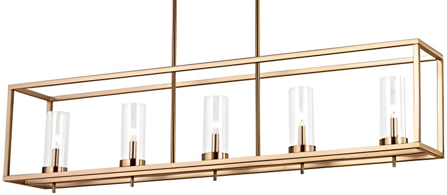 Sea Gull Lighting Generation Lighting 6690305-848 Zire - 5 Light Chandelier in Modern Style-11 Inches Tall and 9 Inches Wide, Choose Lamping Option: Lamping