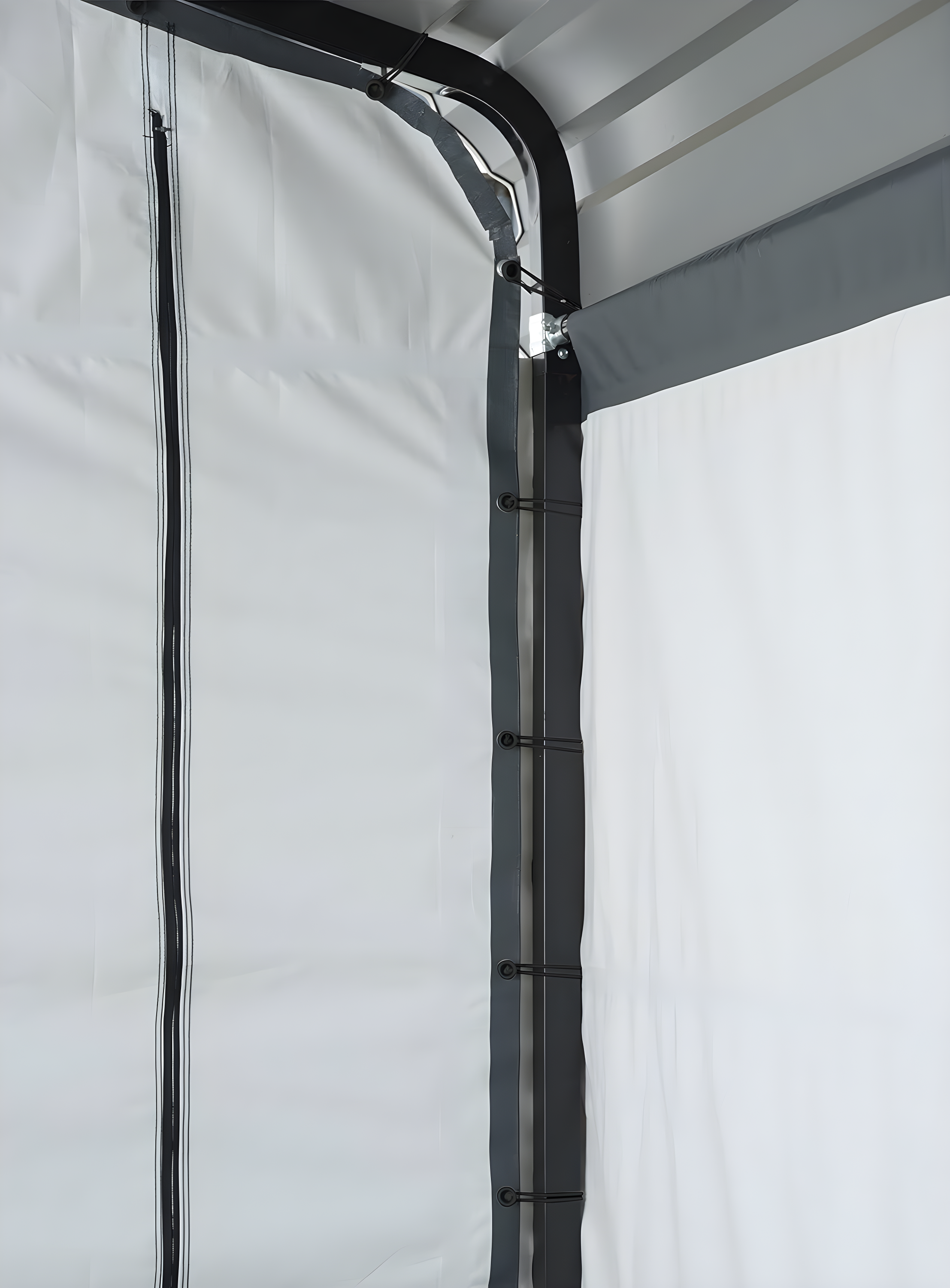 Arrow Enclosure Kit for Arrow Carport 10ft x 15ft Gray