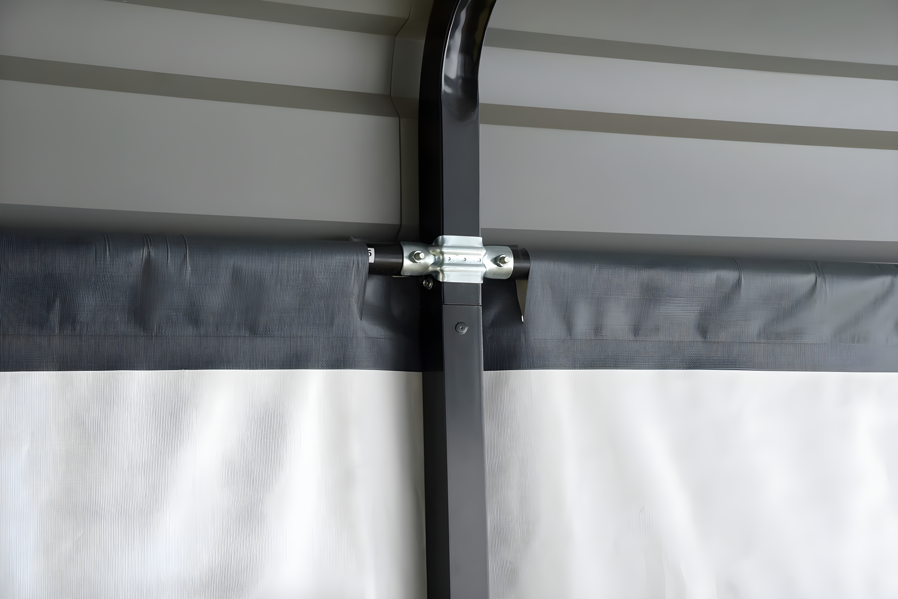 Arrow Enclosure Kit for Arrow Carport 10ft x 15ft Gray