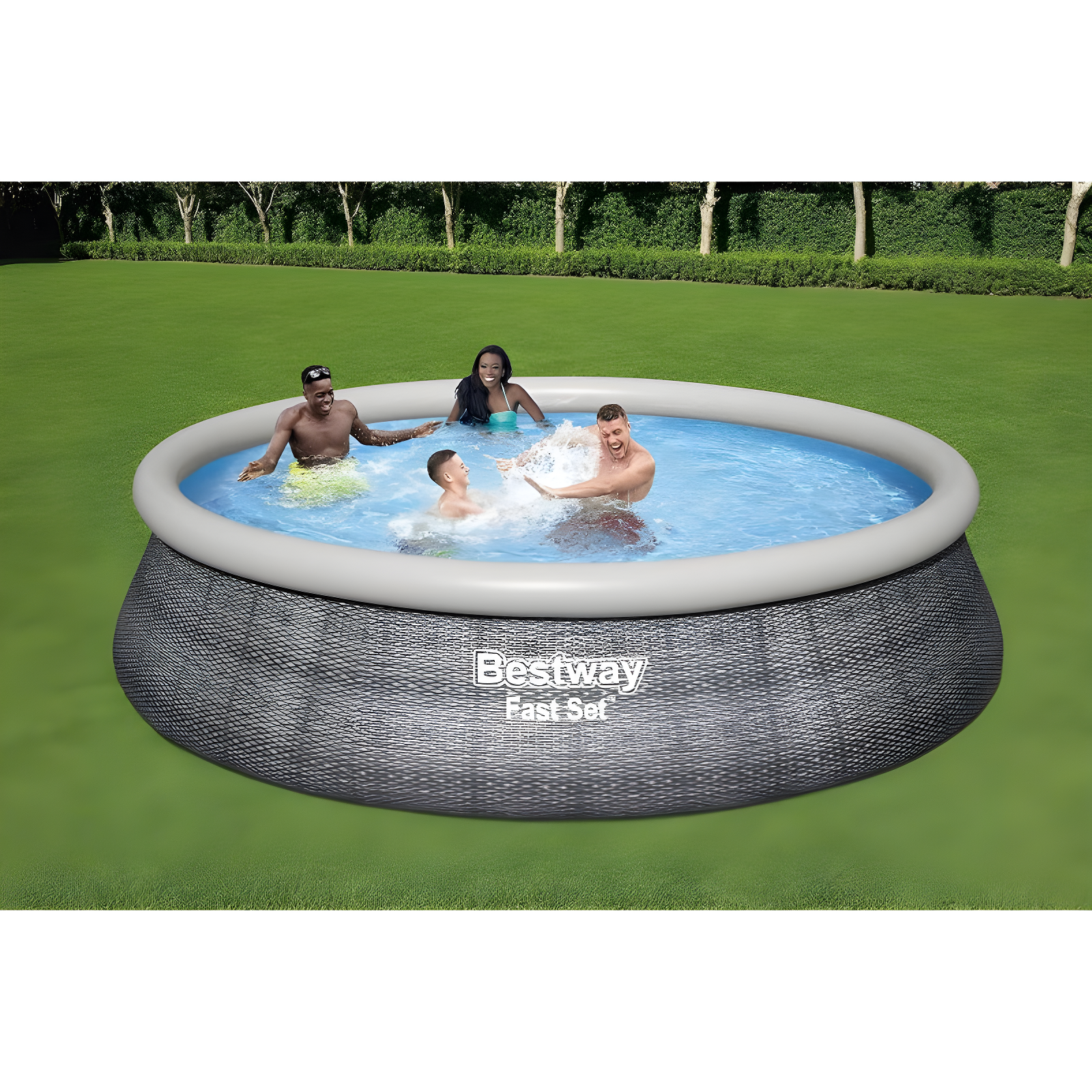 Bestway Plastic Round Inflatable Pool H x W x L
