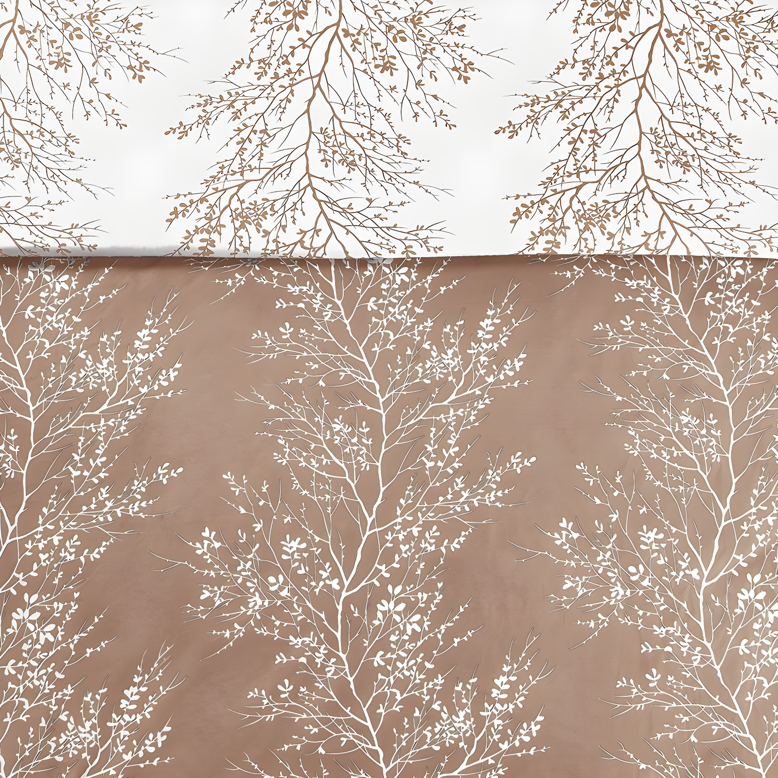Spirit Linen 6-Piece Foliage Reversible Comforter Set & Reviews | Wayfair