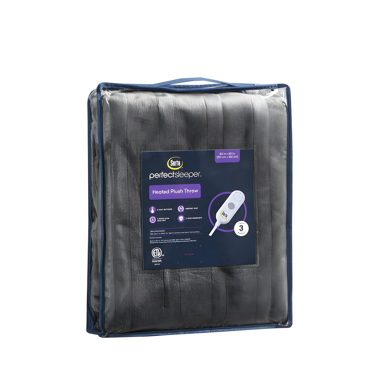 Serta Serta Plush Heated Throw