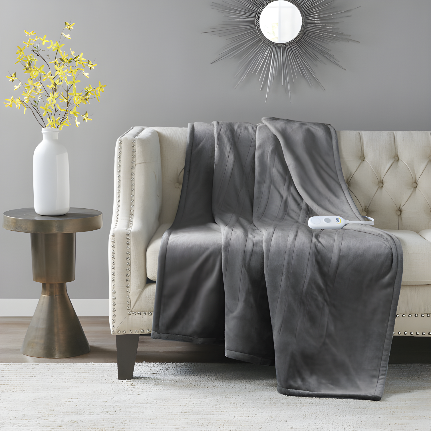 Serta Serta Plush Heated Throw