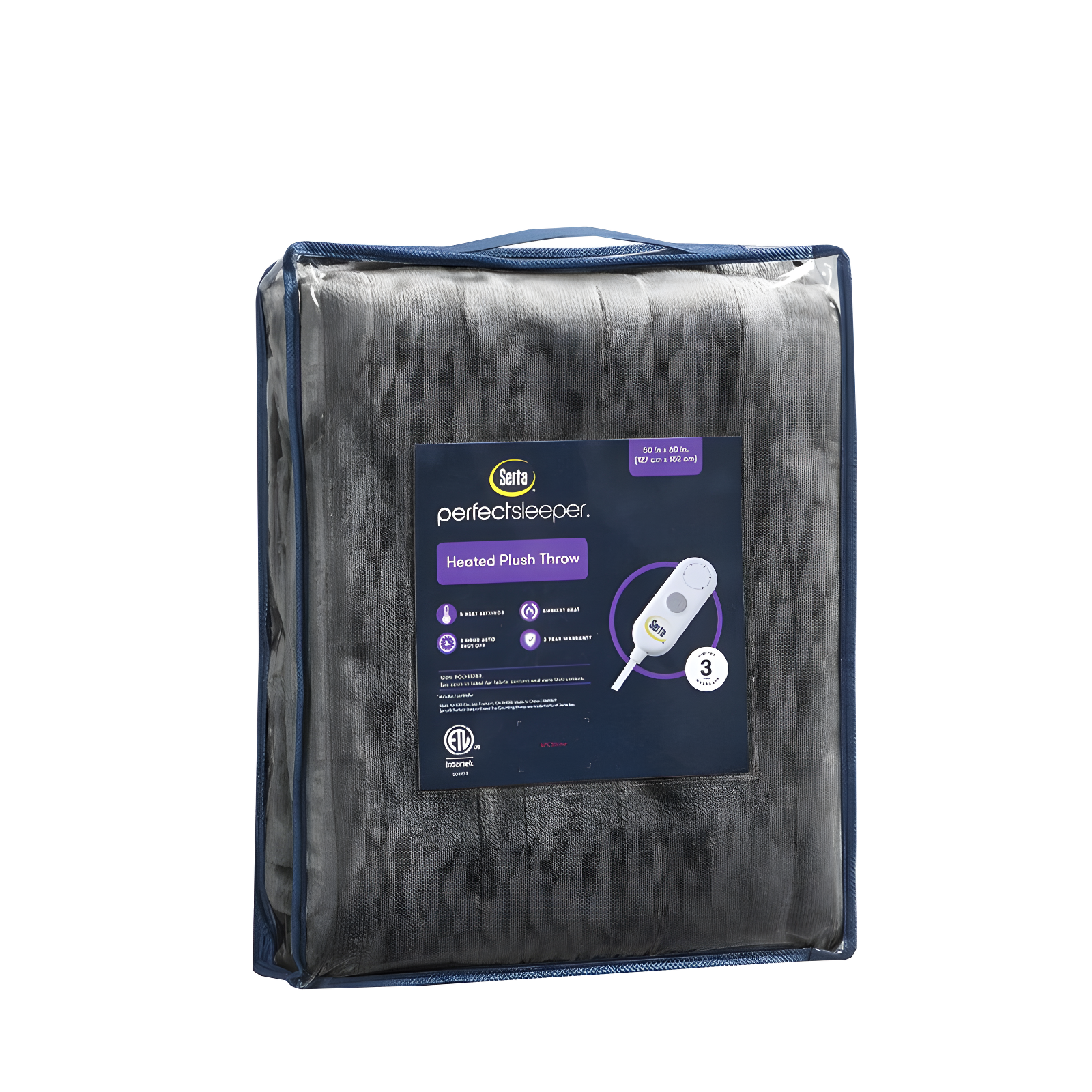 Serta Serta Plush Heated Throw