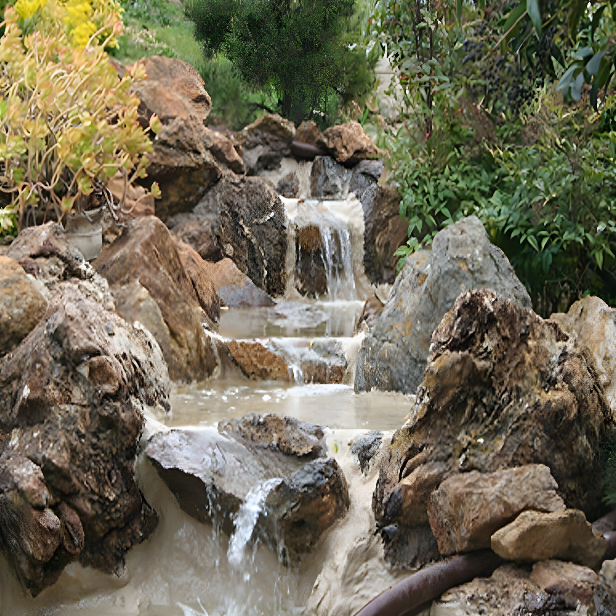 Fountain & Water Feature Restoration Paint Pond Shield Epoxy Pond Coating by Pond Armor Clear