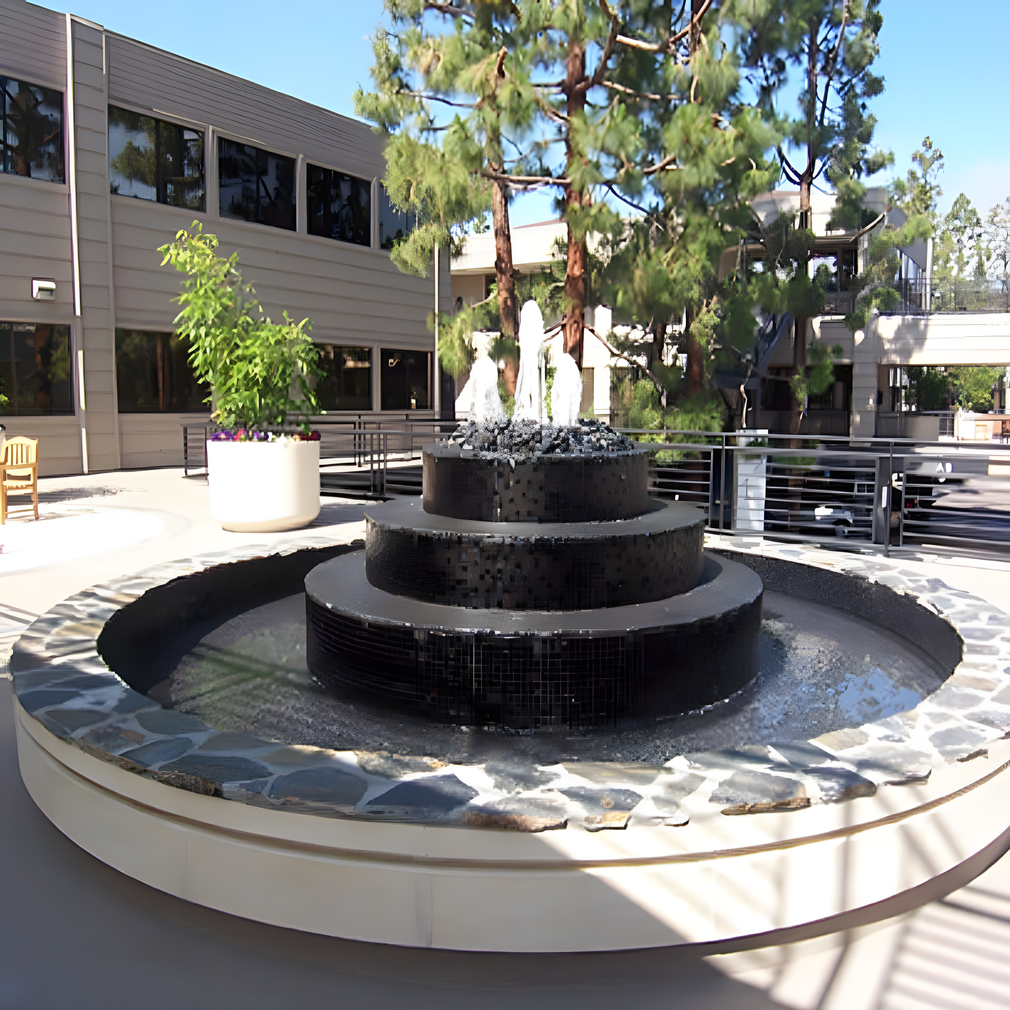 Fountain & Water Feature Restoration Paint Pond Shield Epoxy Pond Coating by Pond Armor Clear