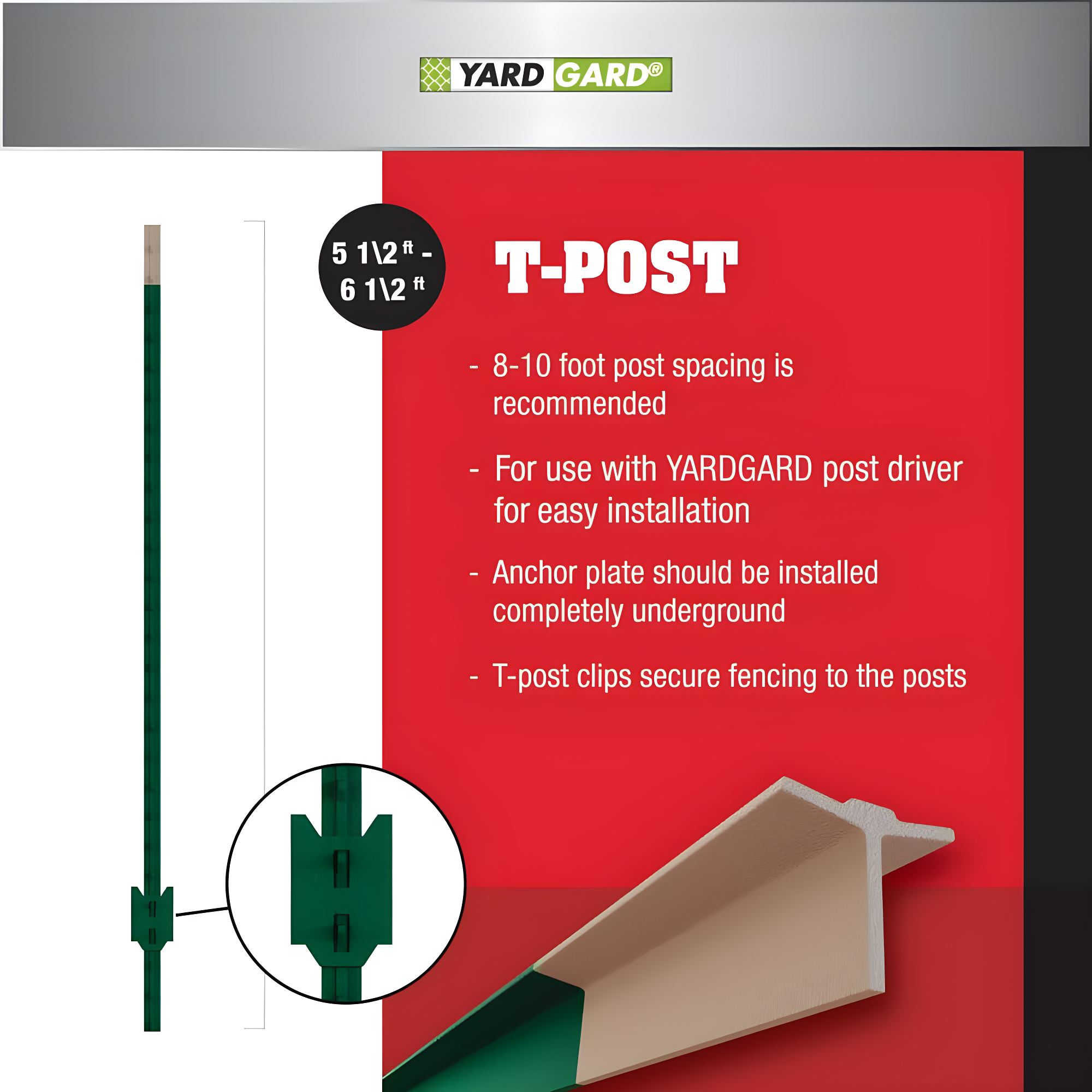 YARDGARD Metal Fencing