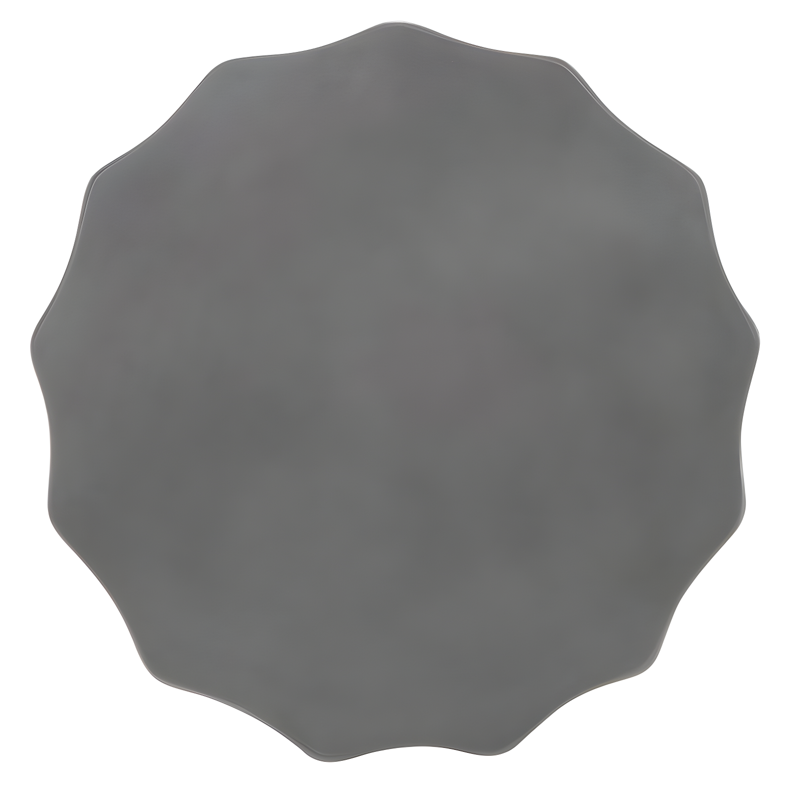 Jaslyn Concrete Indoor/Outdoor Accent Stool - Dark Grey - Safavieh