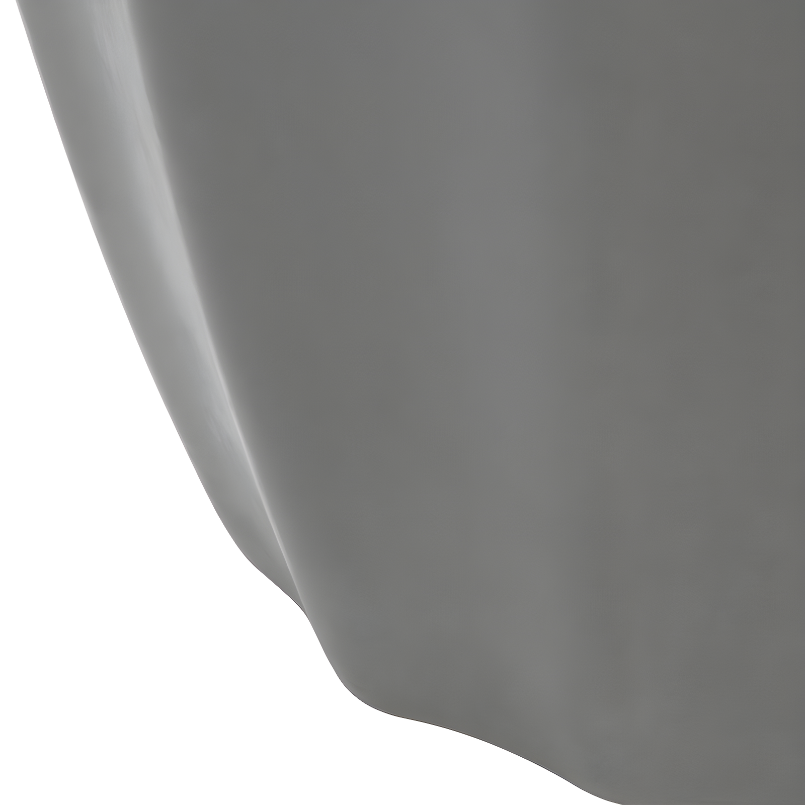 Jaslyn Concrete Indoor/Outdoor Accent Stool - Dark Grey - Safavieh
