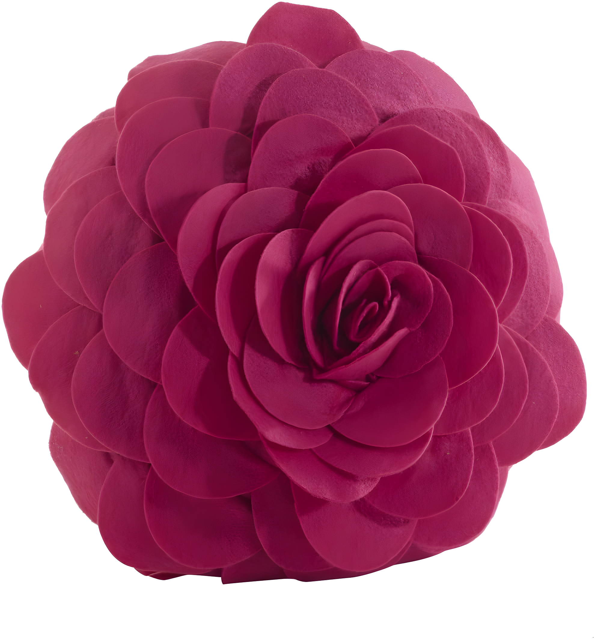 Saro Felt Collection Appliqued Felt Throw Pillow