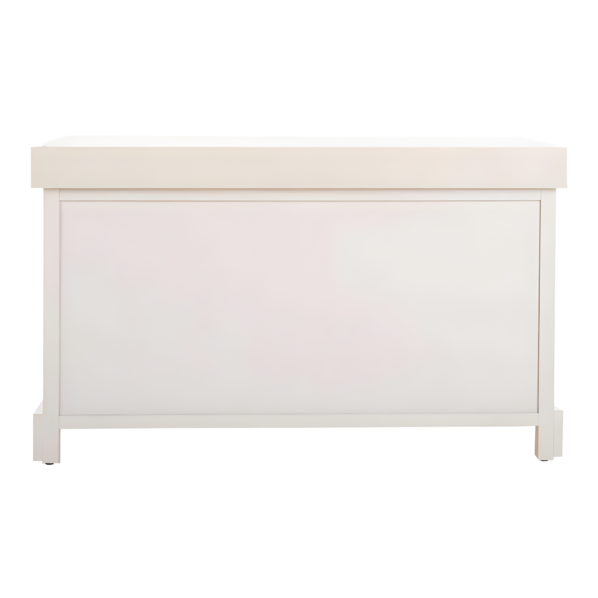 Freddy Wicker Storage Bench - AMH5736 - Vintage Grey - Safavieh