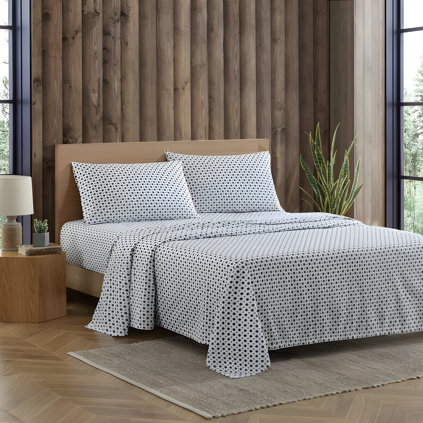Eddie Bauer Printed Cotton Percale Sheet Sets