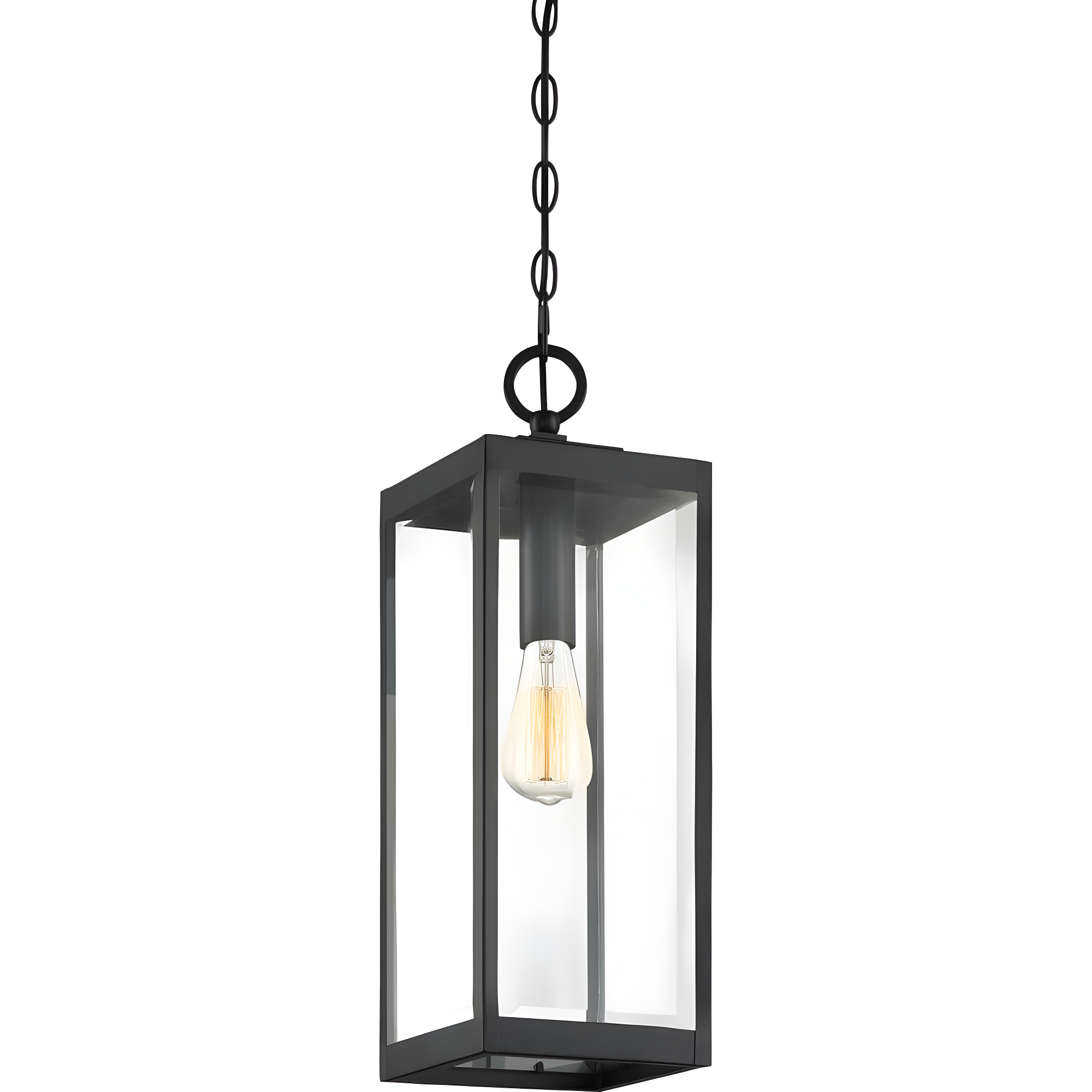 Quoizel Westover 20 3/4"H Earth Black Outdoor Hanging Light