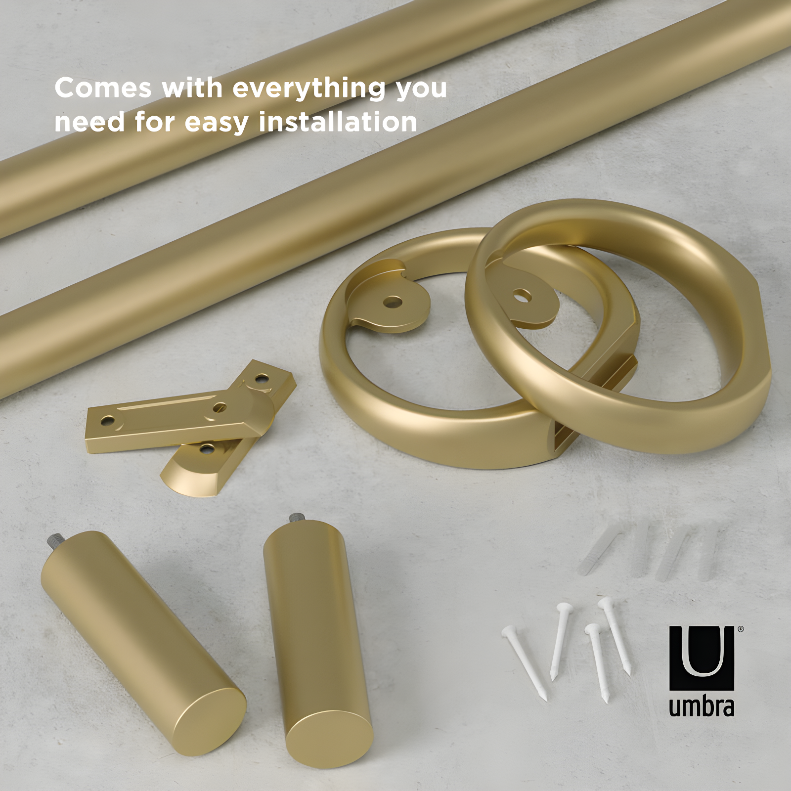 Ringlet Curtain Rod