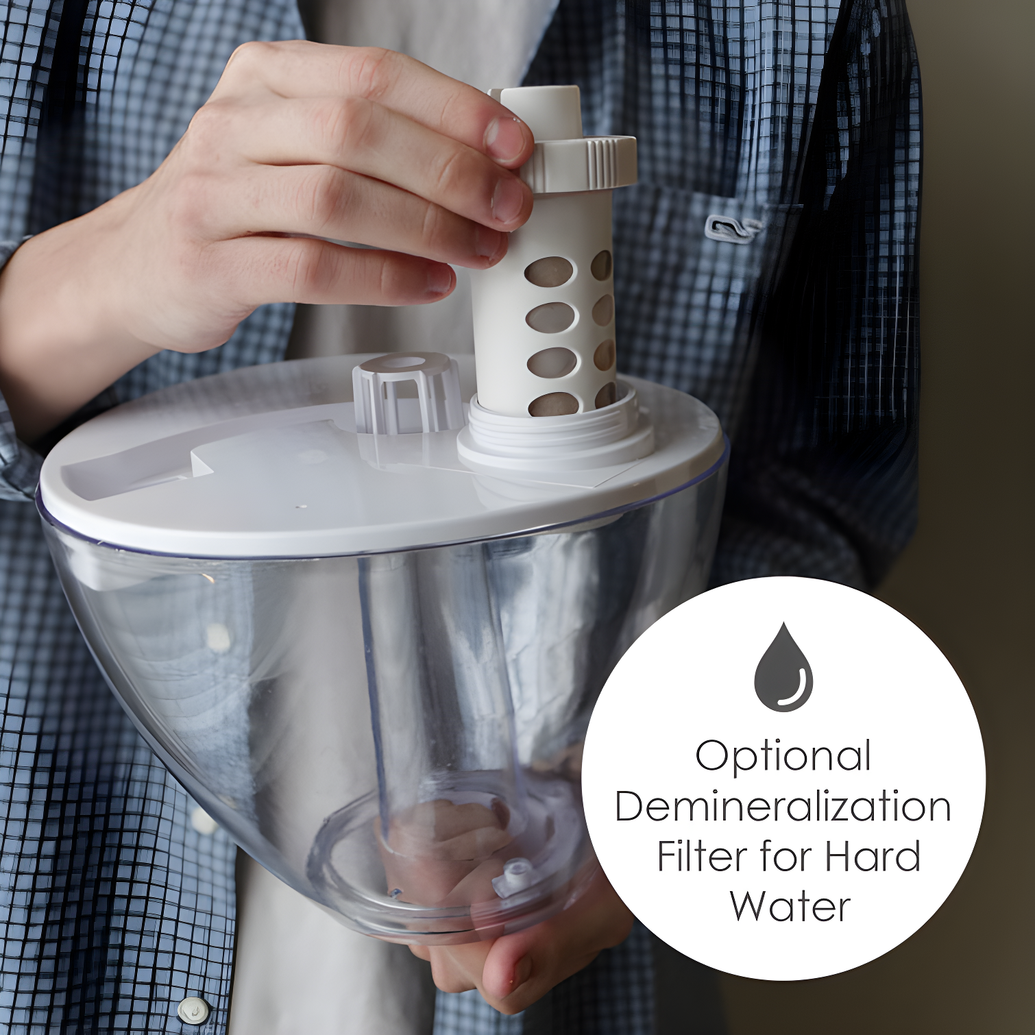 Crane USA Drop Cool-Mist Humidifier, 1 Gal.