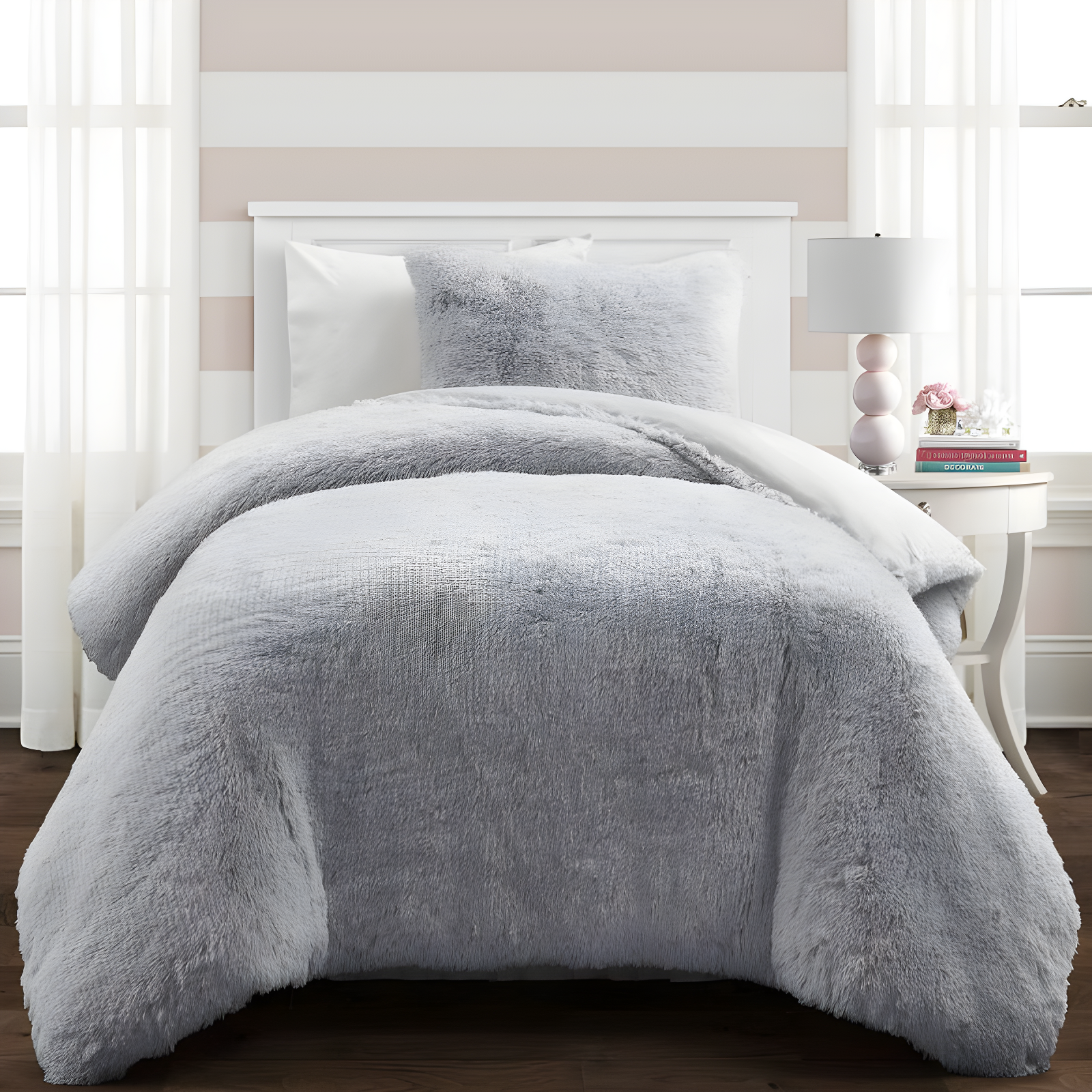 Reyna Microfiber 3 Piece Comforter Set