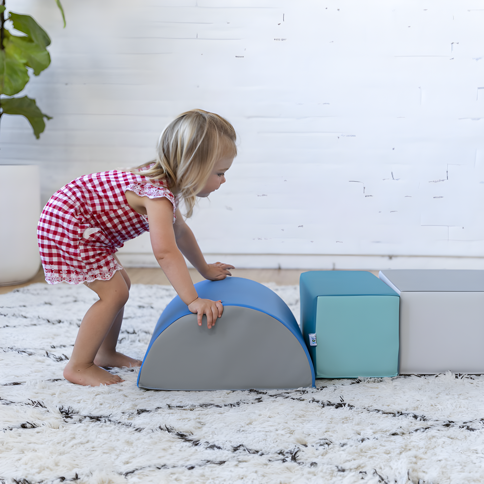 ECR4Kids SoftZone Climb and Crawl Playset, Building Blocks, 5-Piece & Reviews | Wayfair
