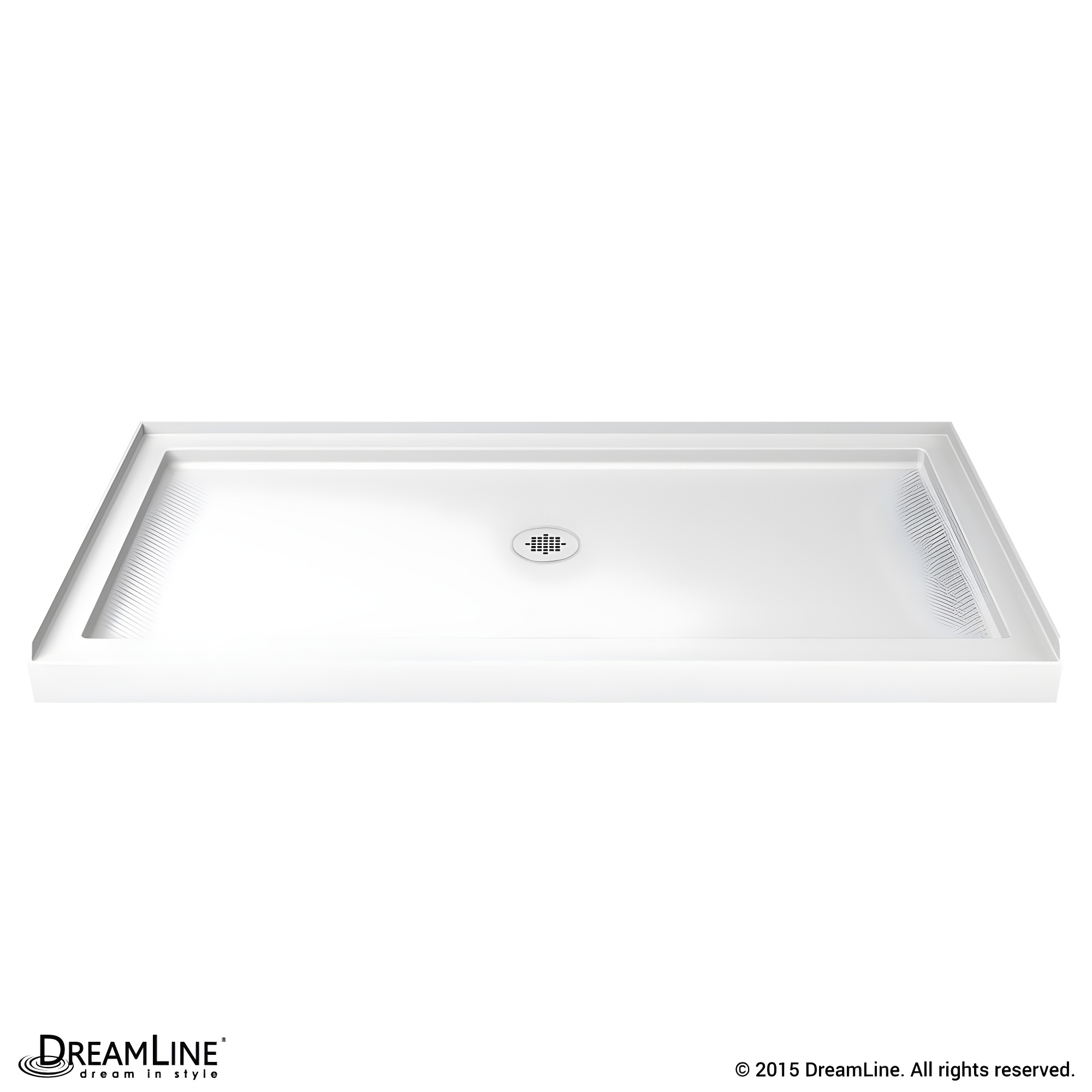 SlimLine 60" x 30" Single Threshold Shower Base