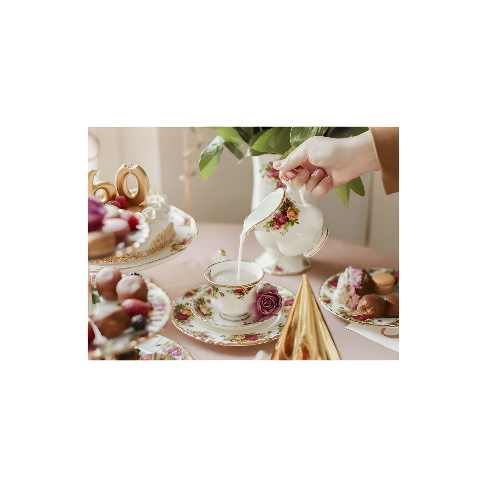Royal Albert Old Country Roses Teacup & Saucer