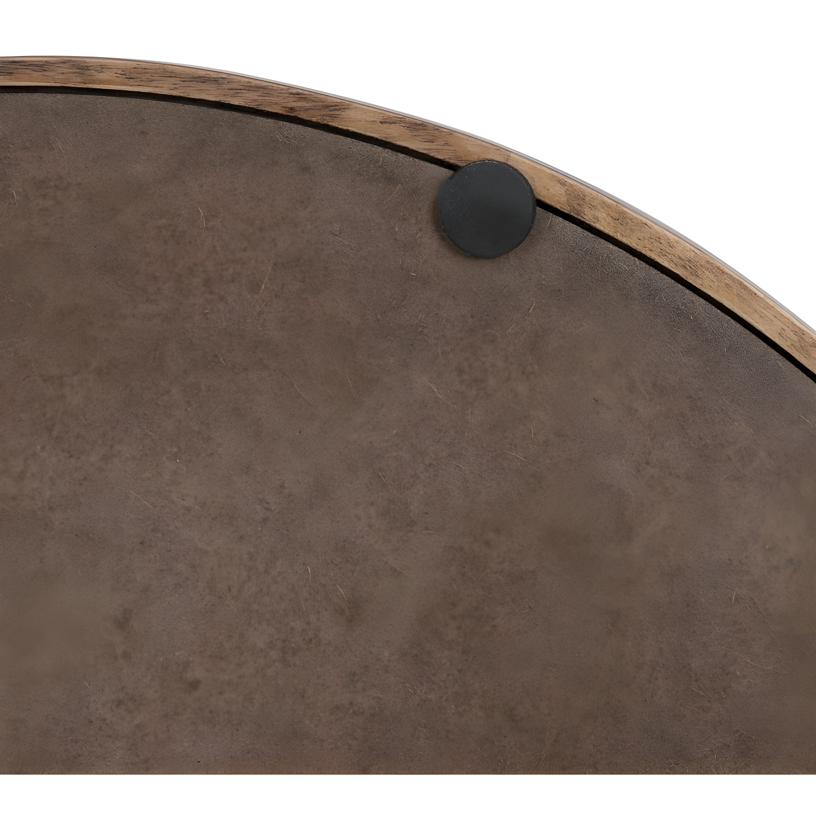 Kate and Laurel Lipton Tray, 18" Diameter, Natural