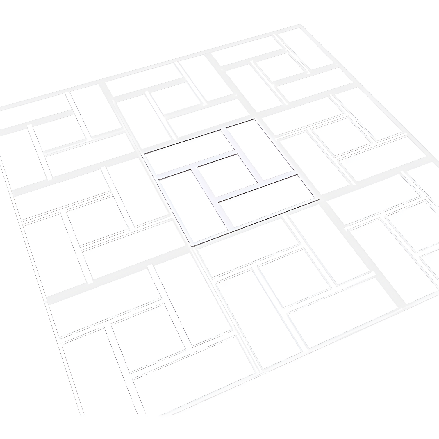 Sheffield Architectural Grade PVC Decorative Fretwork Wall Panel