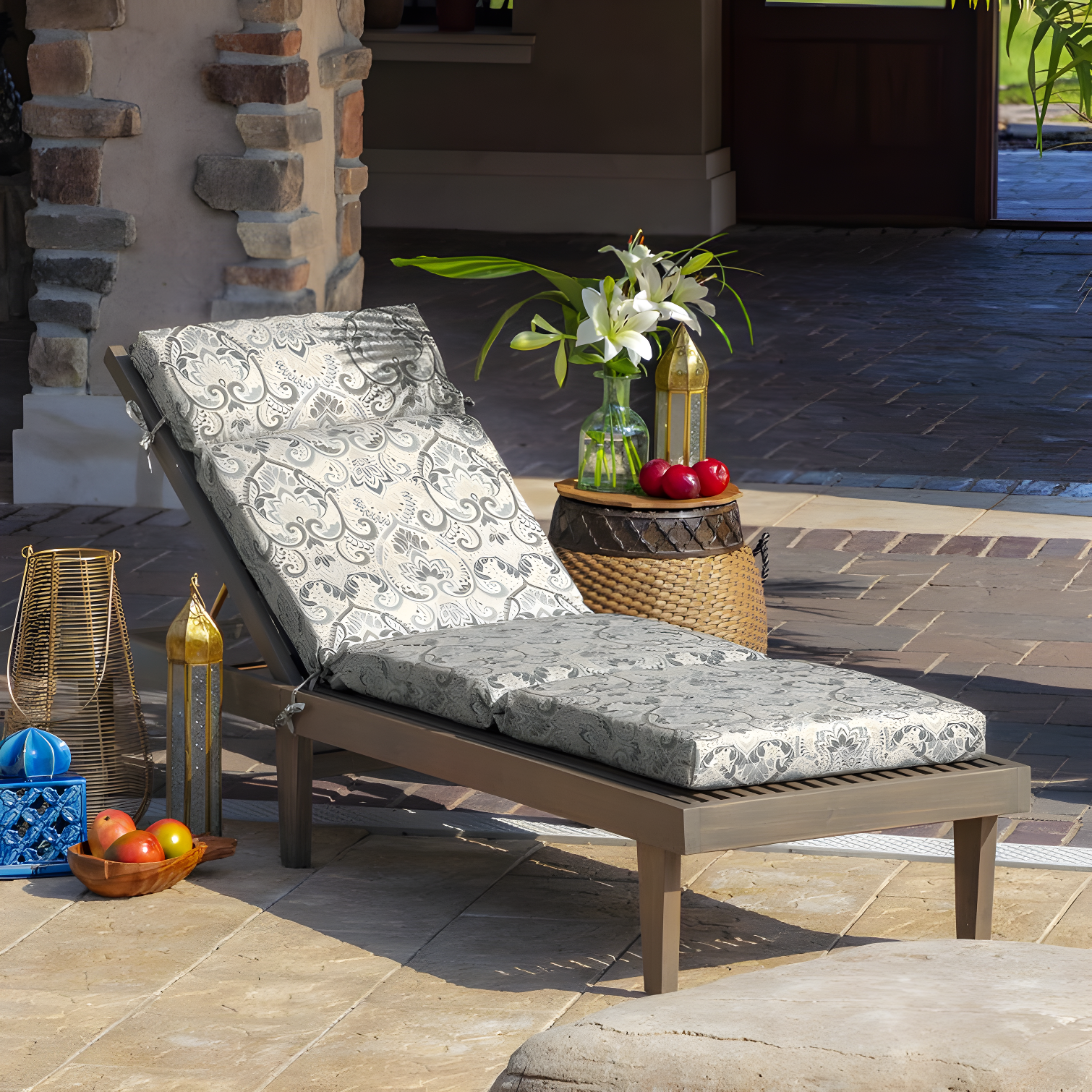 ARDEN Outdoor Chaise Lounge 3.5" Cushion