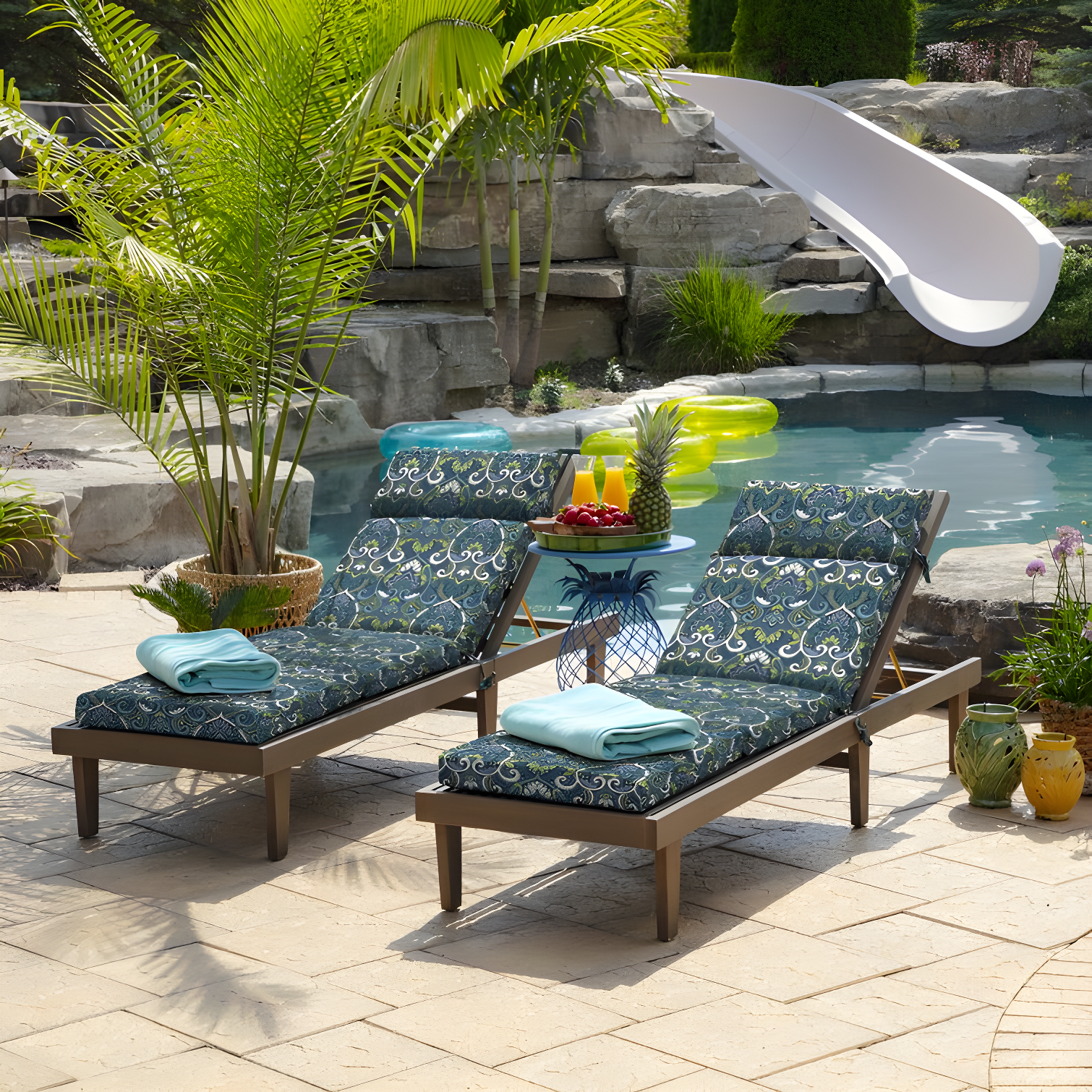 ARDEN Outdoor Chaise Lounge 3.5" Cushion