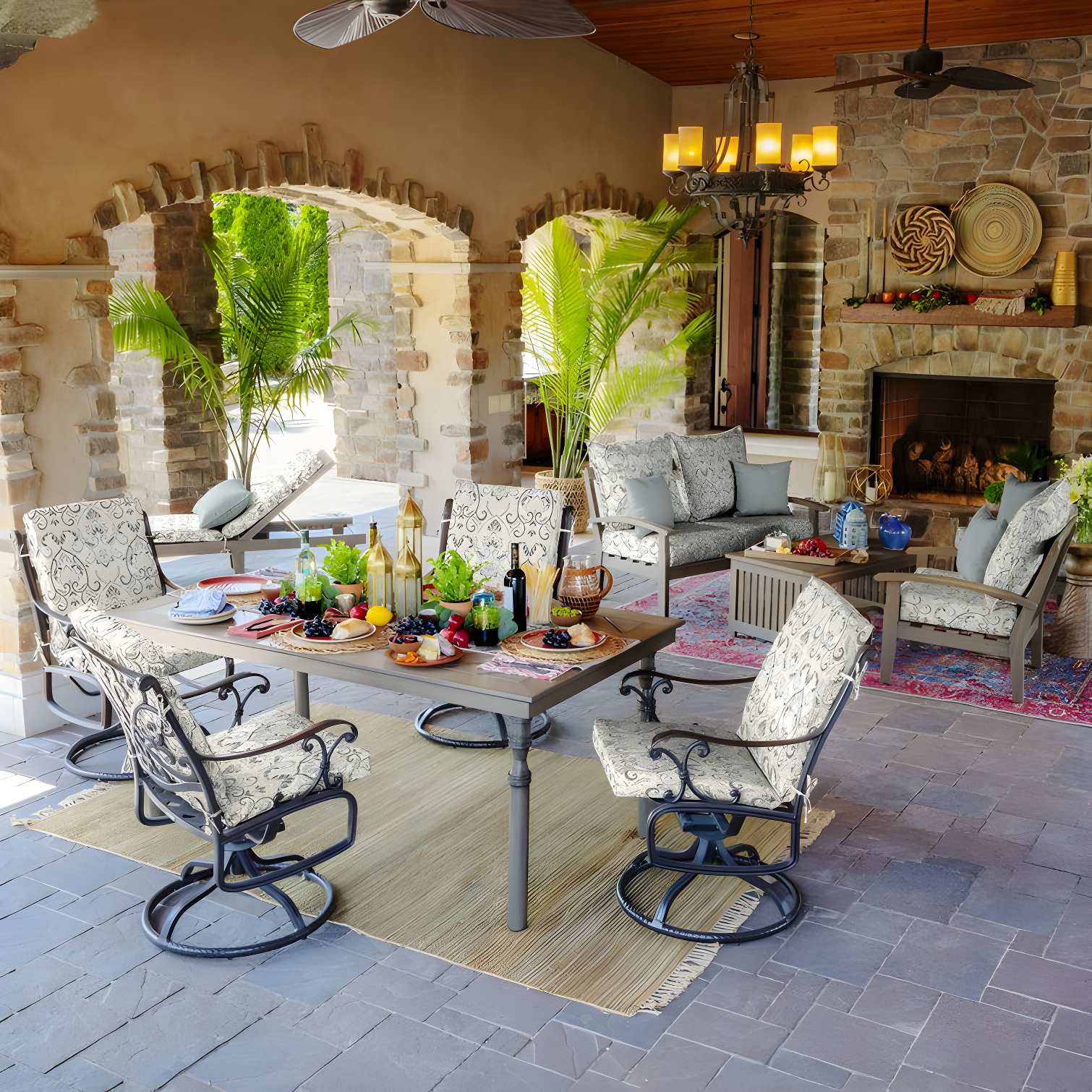 ARDEN Outdoor Chaise Lounge 3.5" Cushion