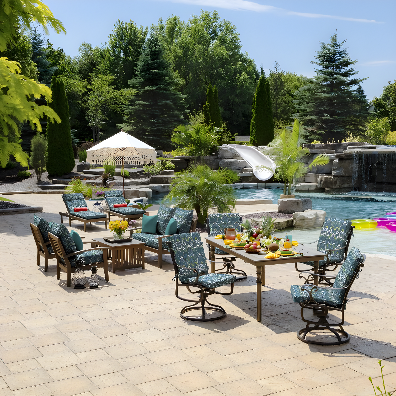 ARDEN Outdoor Chaise Lounge 3.5" Cushion